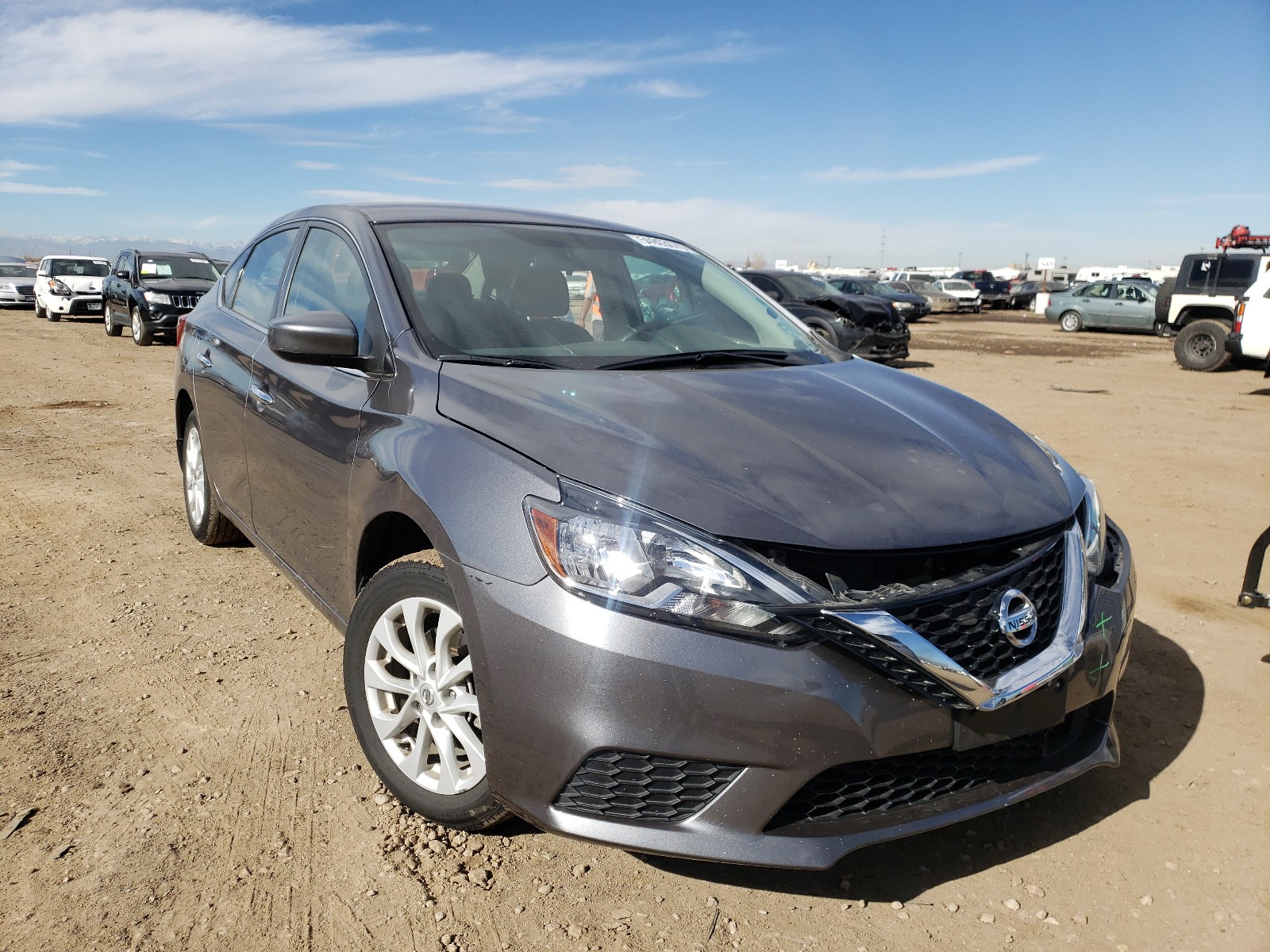 NISSAN SENTRA S 2018 3n1ab7ap3jl646059