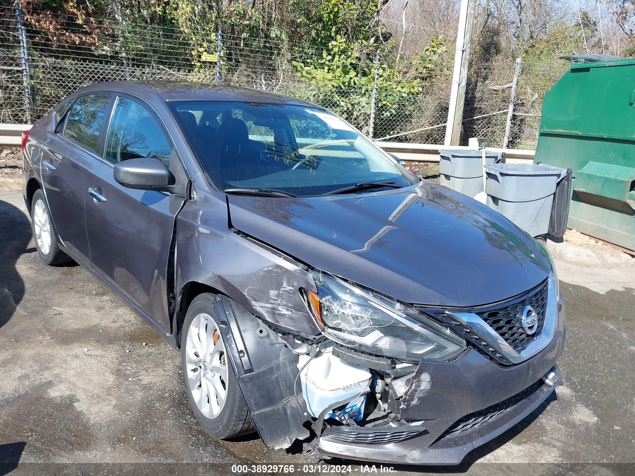 NISSAN SENTRA 2018 3n1ab7ap3jl659698