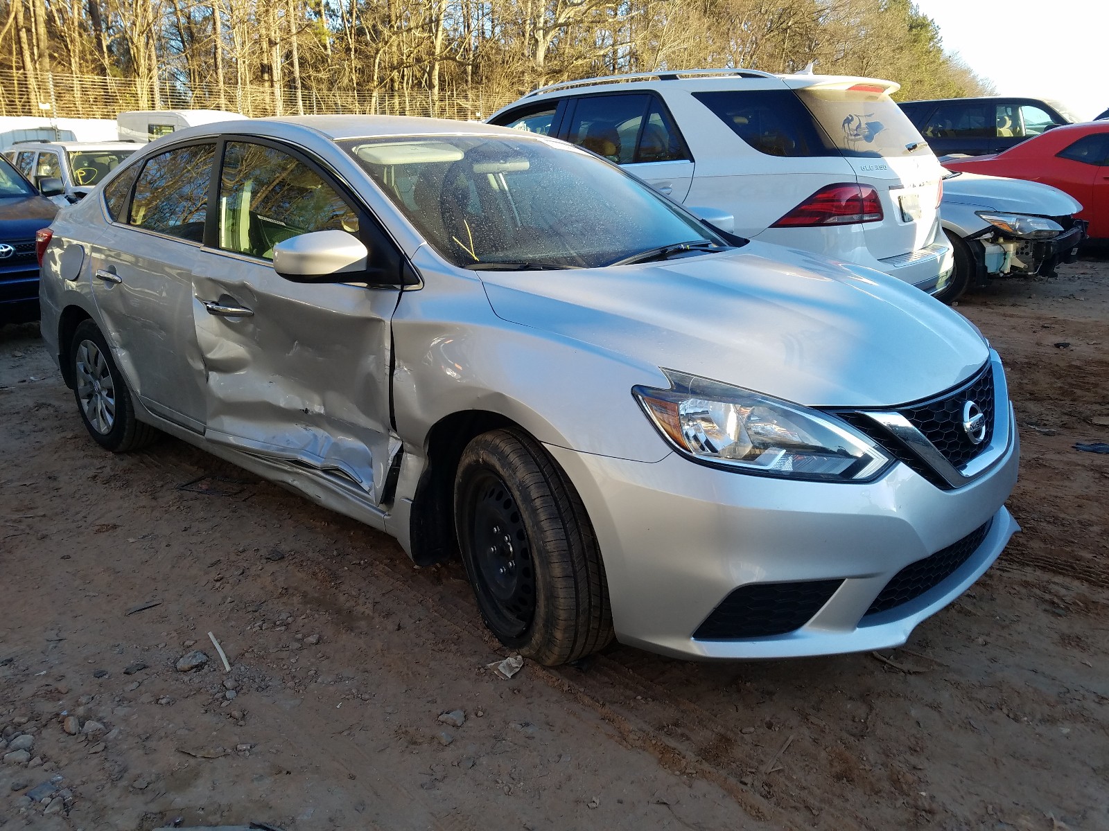 NISSAN SENTRA S 2018 3n1ab7ap3jy319924