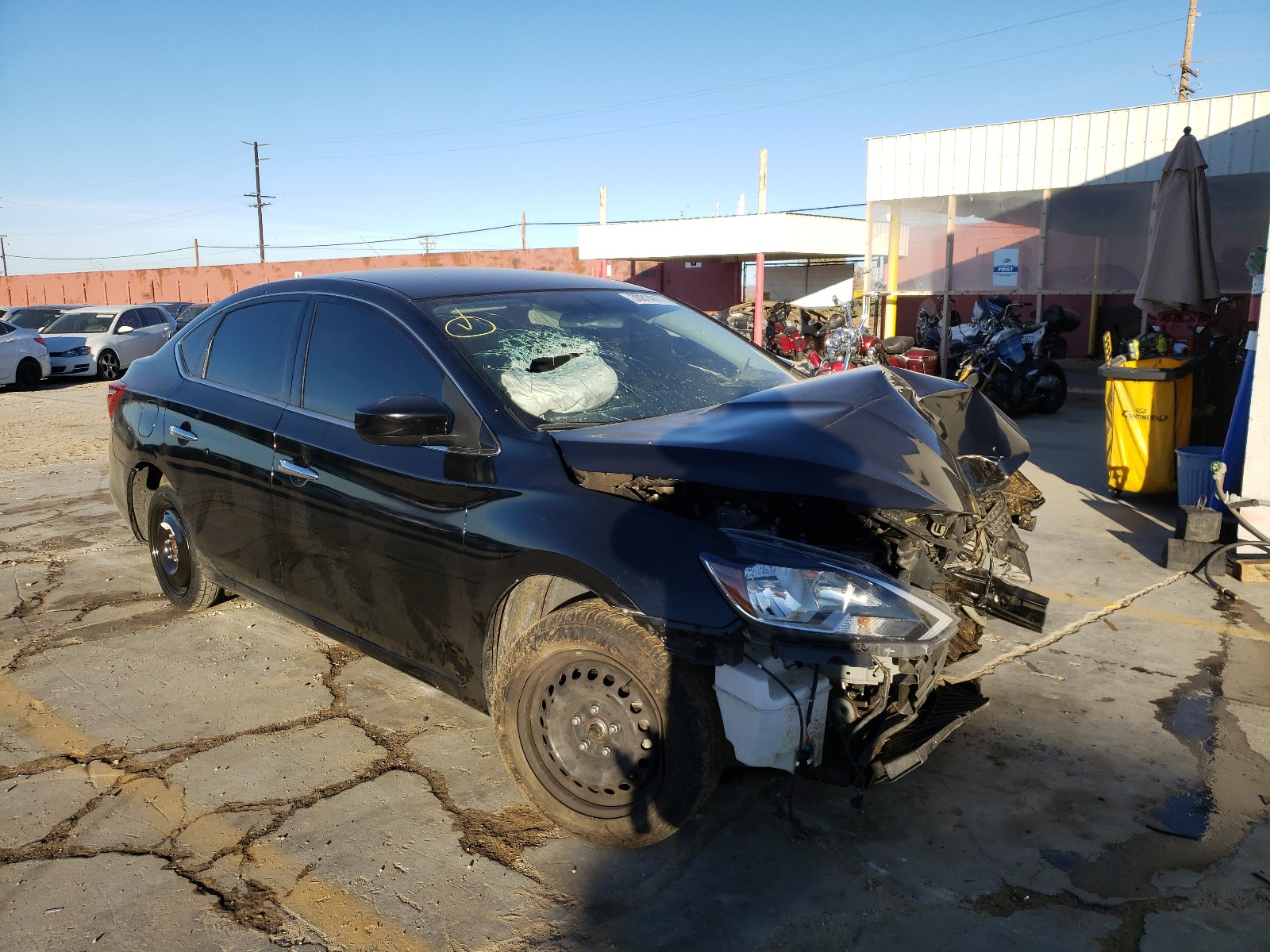 NISSAN SENTRA S 2018 3n1ab7ap3jy329367