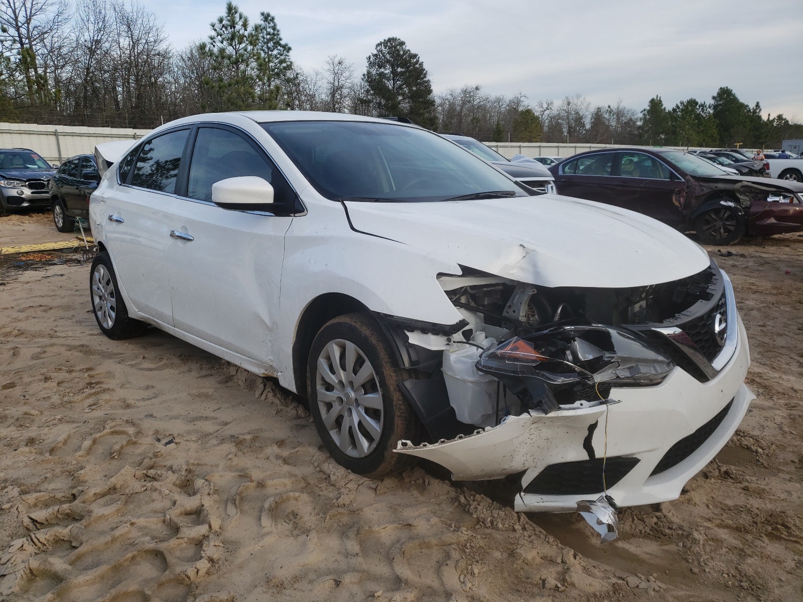 NISSAN SENTRA S 2018 3n1ab7ap3jy335797