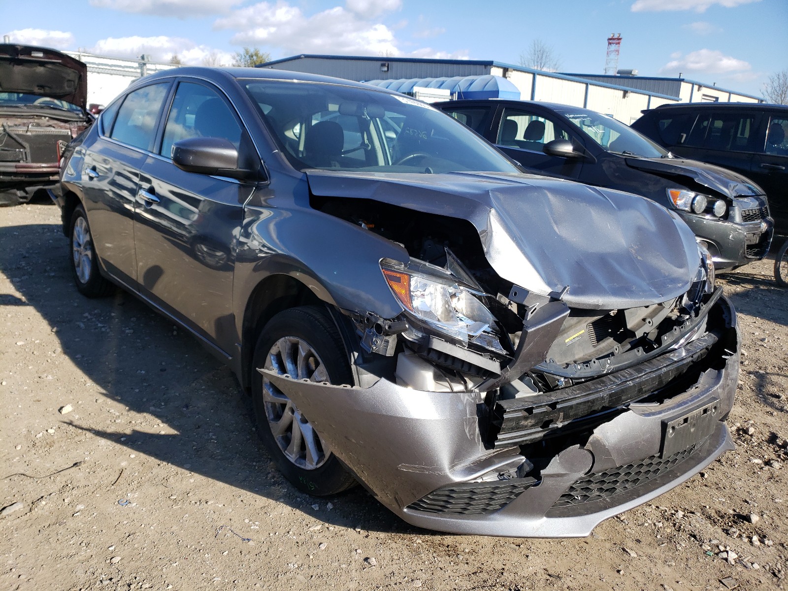 NISSAN SENTRA S 2018 3n1ab7ap3jy347805