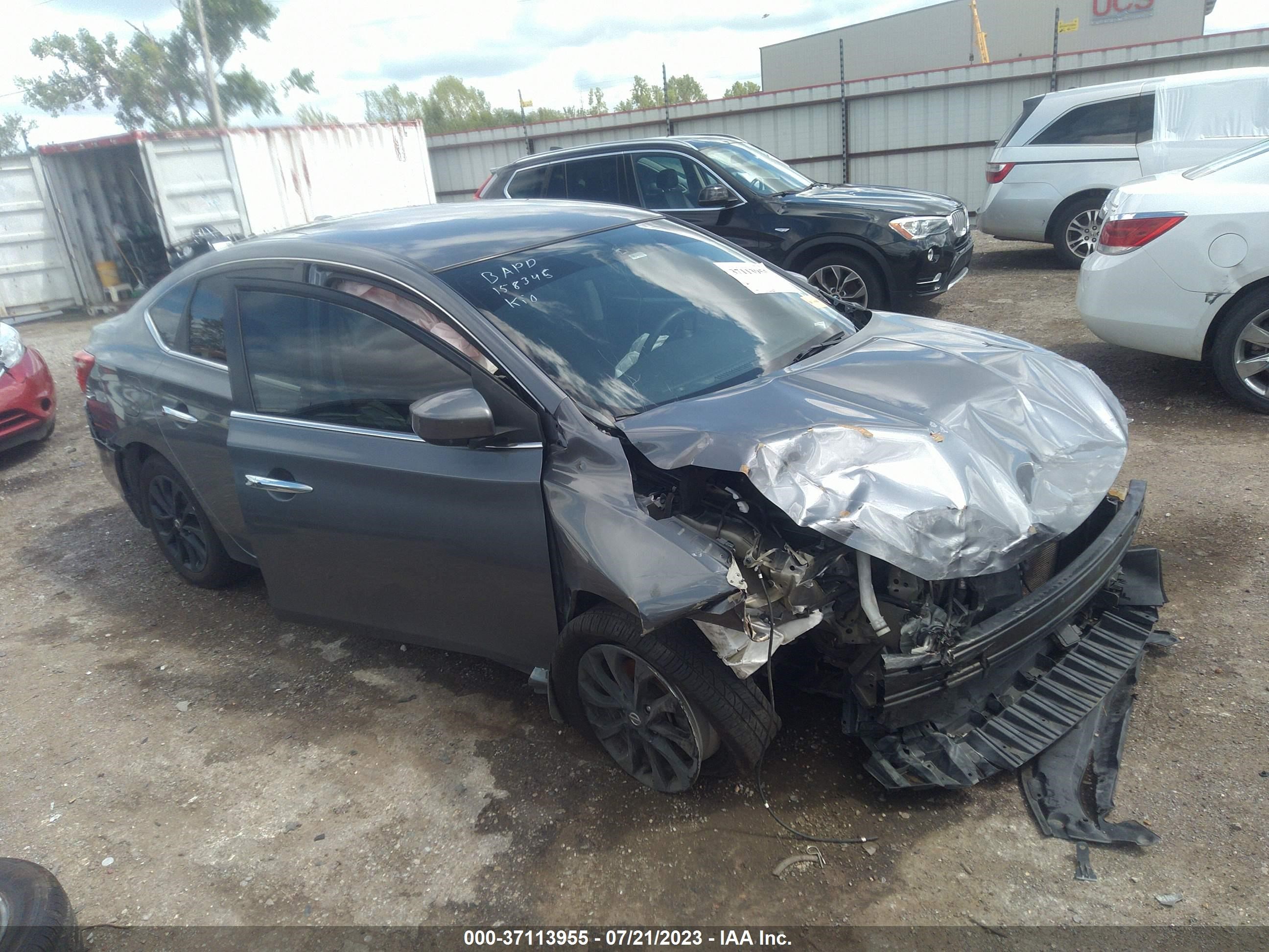 NISSAN SENTRA 2019 3n1ab7ap3kl608414