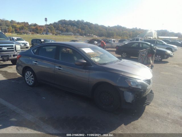 NISSAN SENTRA 2019 3n1ab7ap3ky206525