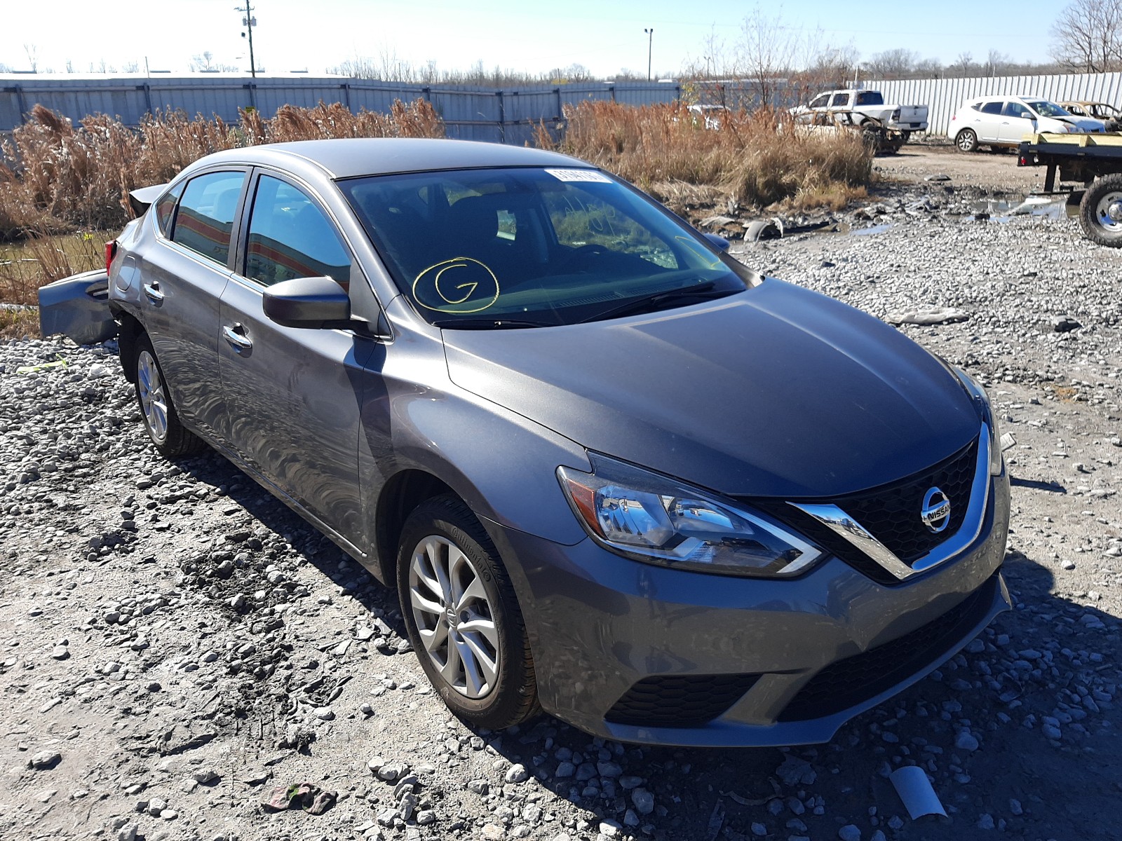 NISSAN SENTRA S 2019 3n1ab7ap3ky274100