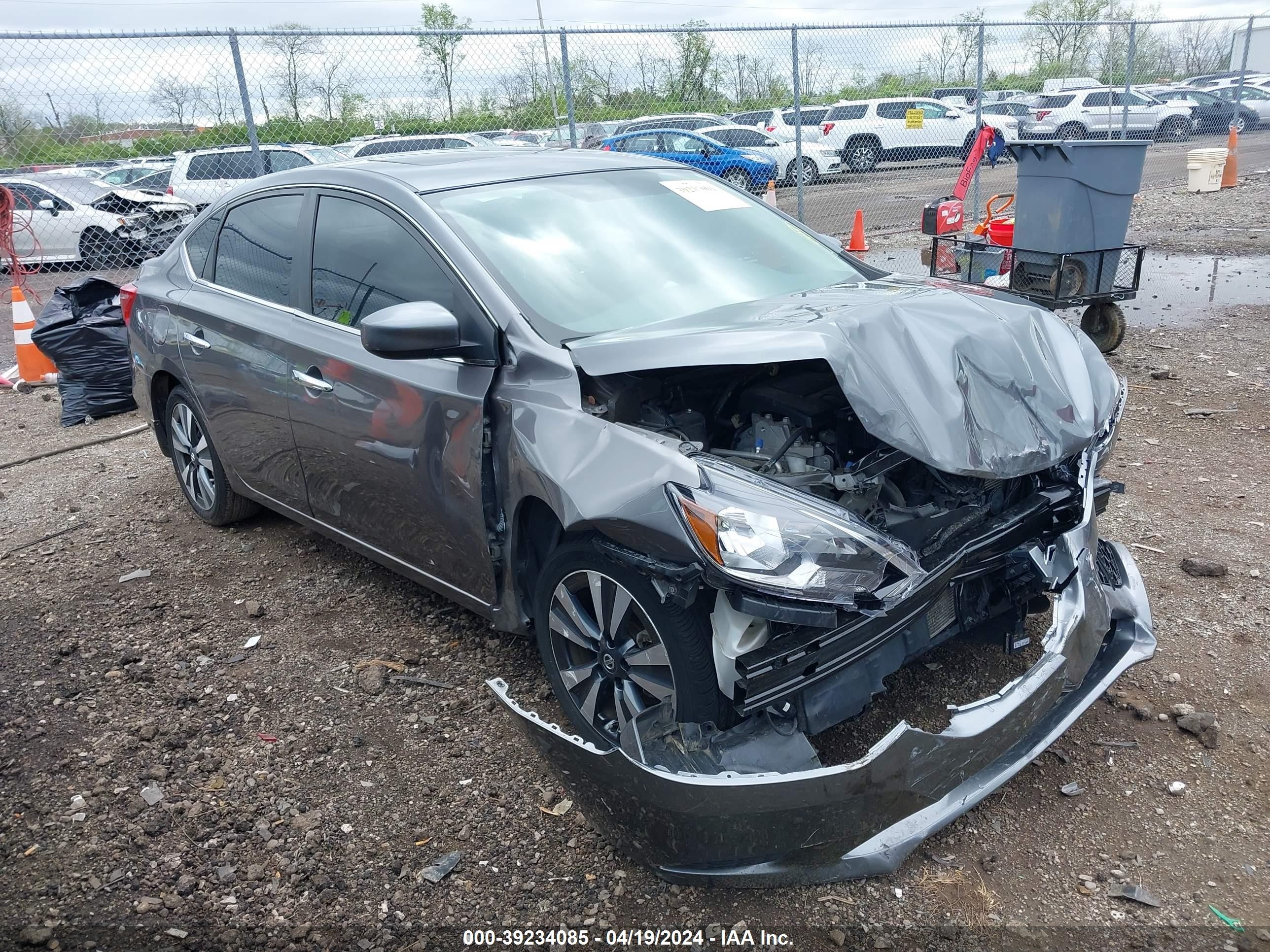 NISSAN SENTRA 2019 3n1ab7ap3ky443483