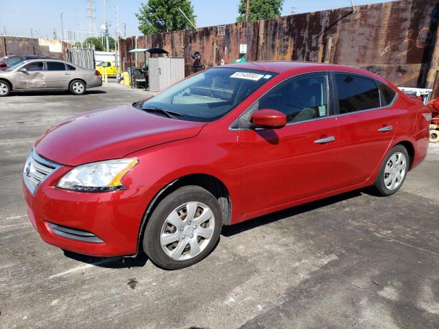 NISSAN SENTRA S 2014 3n1ab7ap4el625811