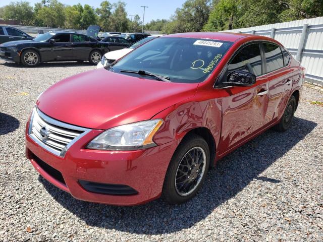 NISSAN SENTRA S 2014 3n1ab7ap4el684566