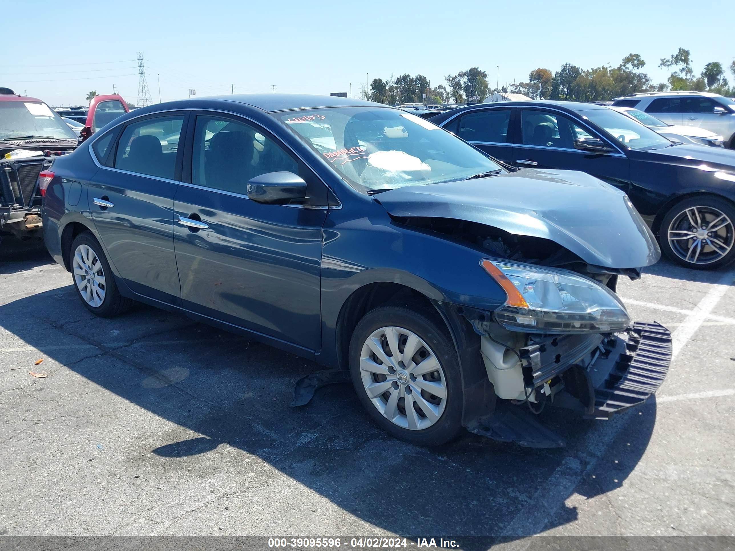 NISSAN SENTRA 2014 3n1ab7ap4el696524