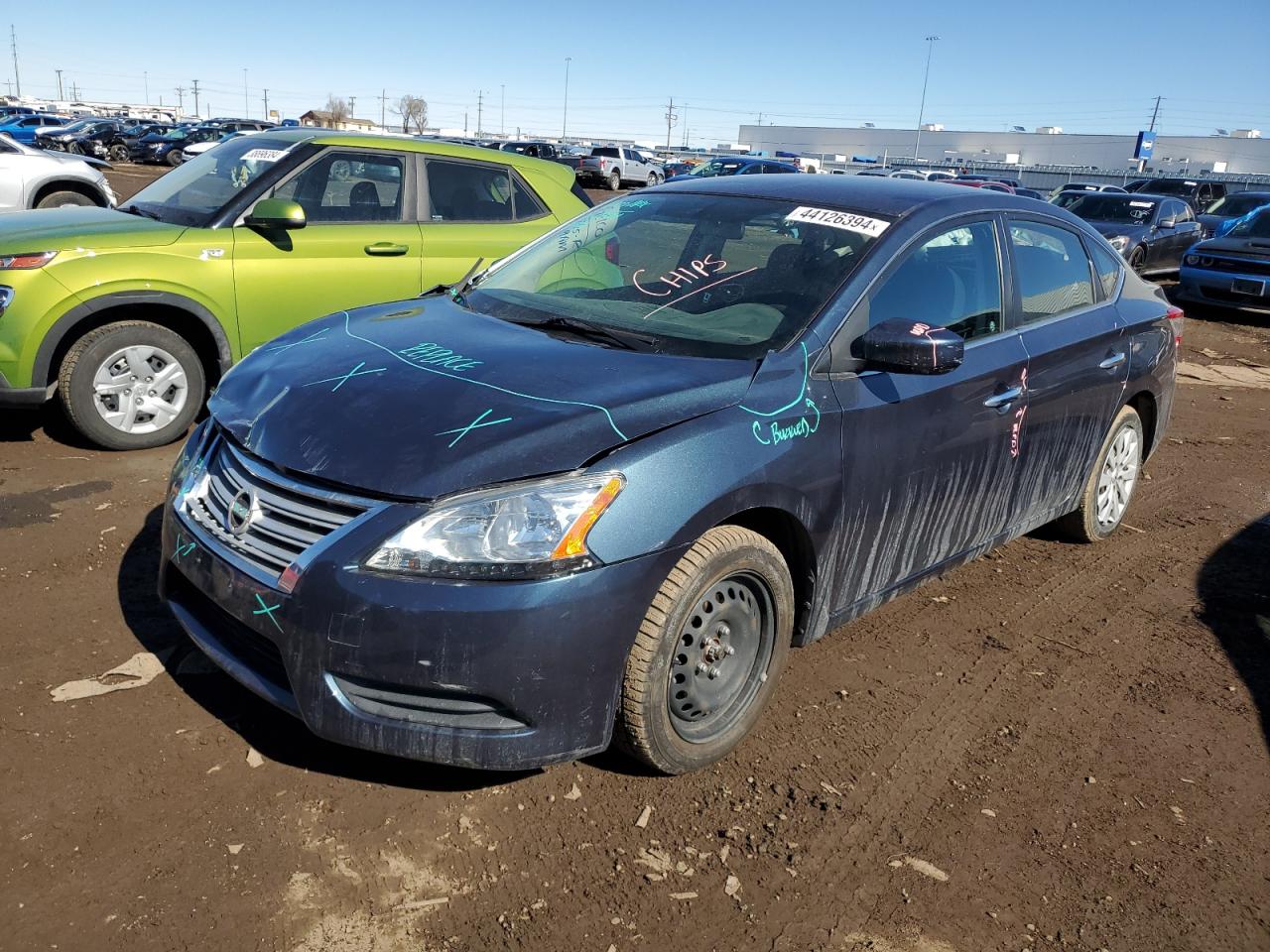 NISSAN SENTRA 2014 3n1ab7ap4ey211527