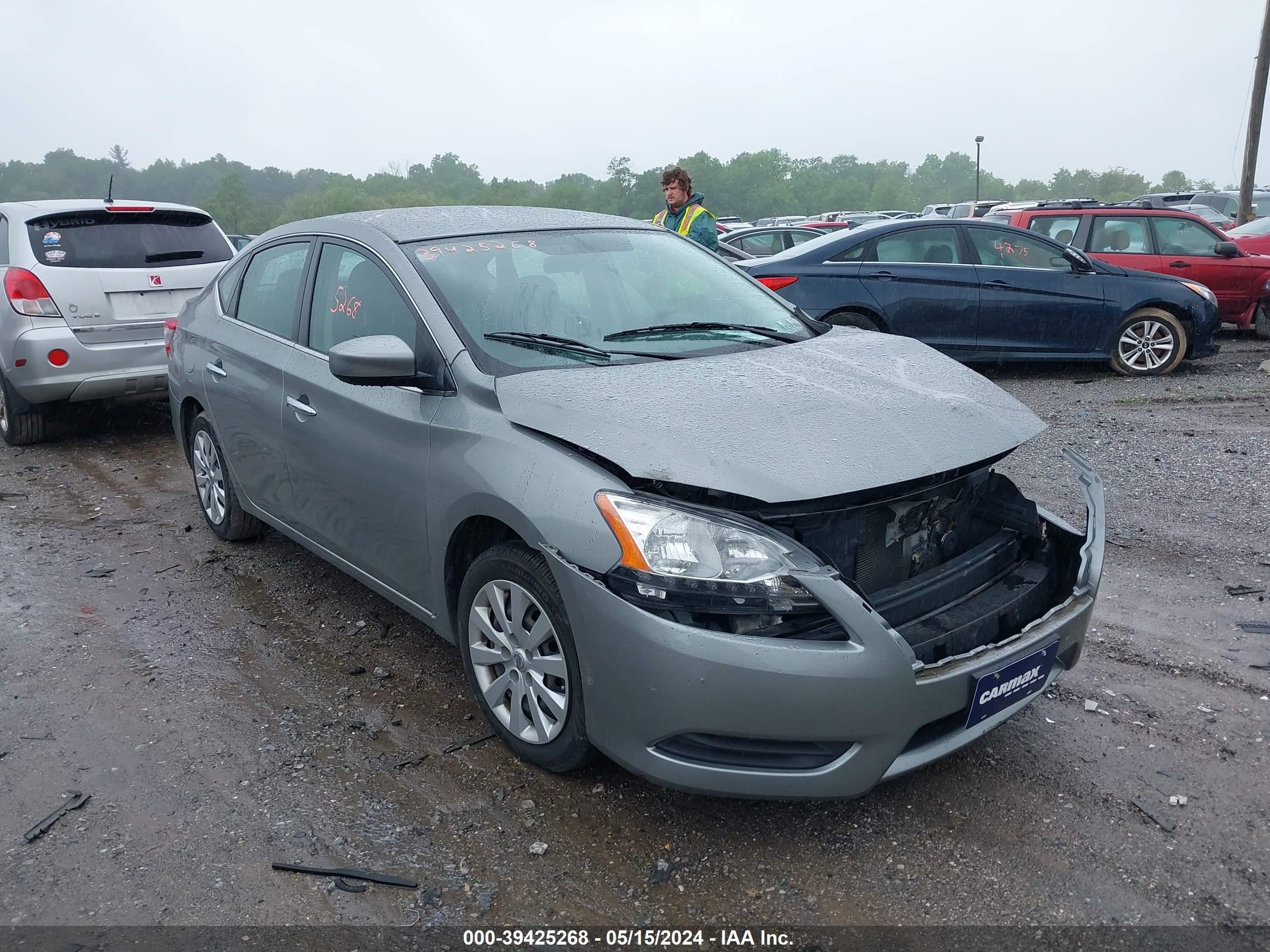 NISSAN SENTRA 2014 3n1ab7ap4ey219742