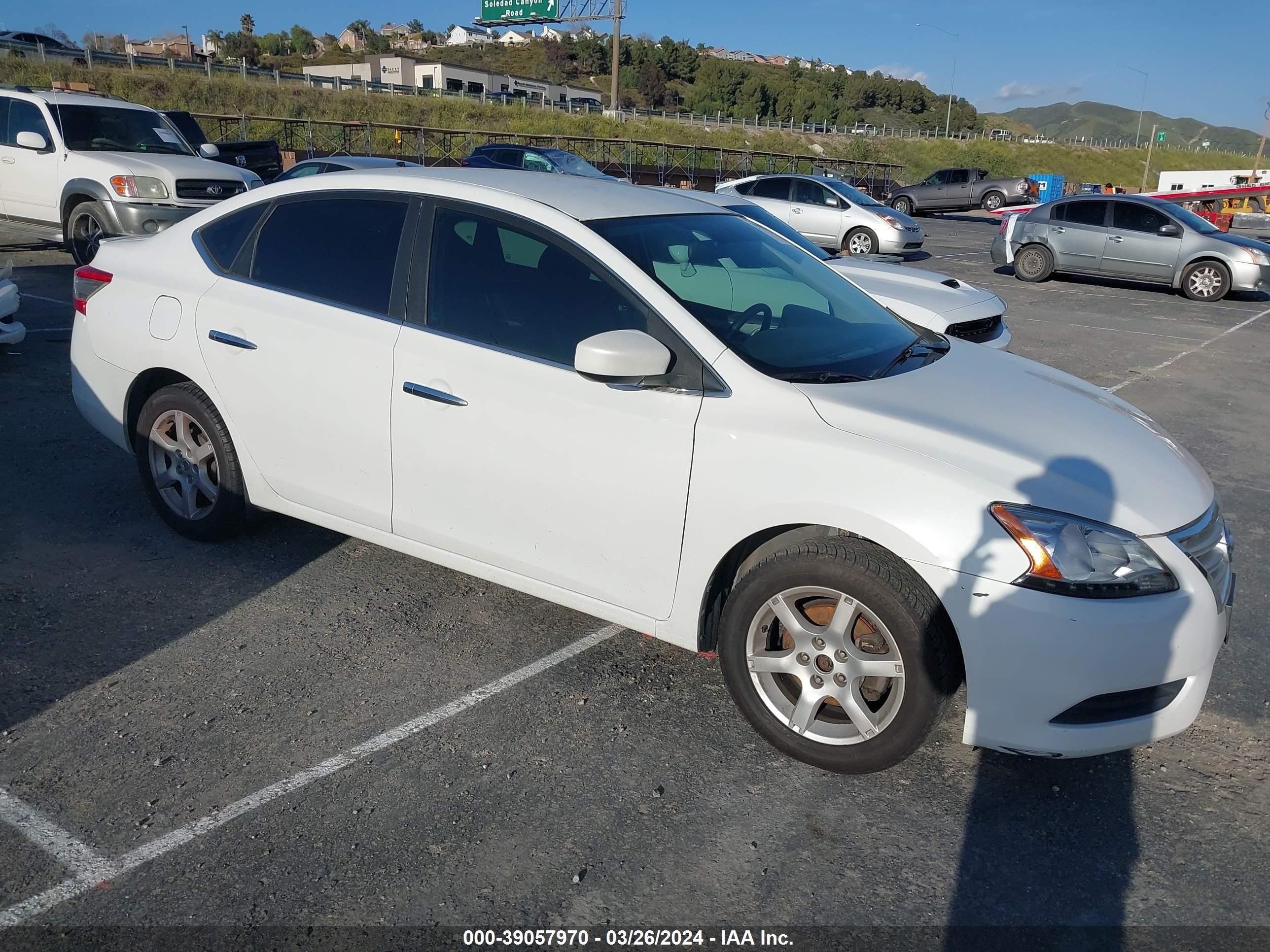 NISSAN SENTRA 2014 3n1ab7ap4ey254460