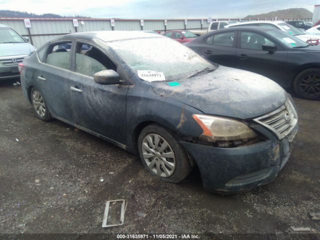 NISSAN SENTRA 2014 3n1ab7ap4ey261005