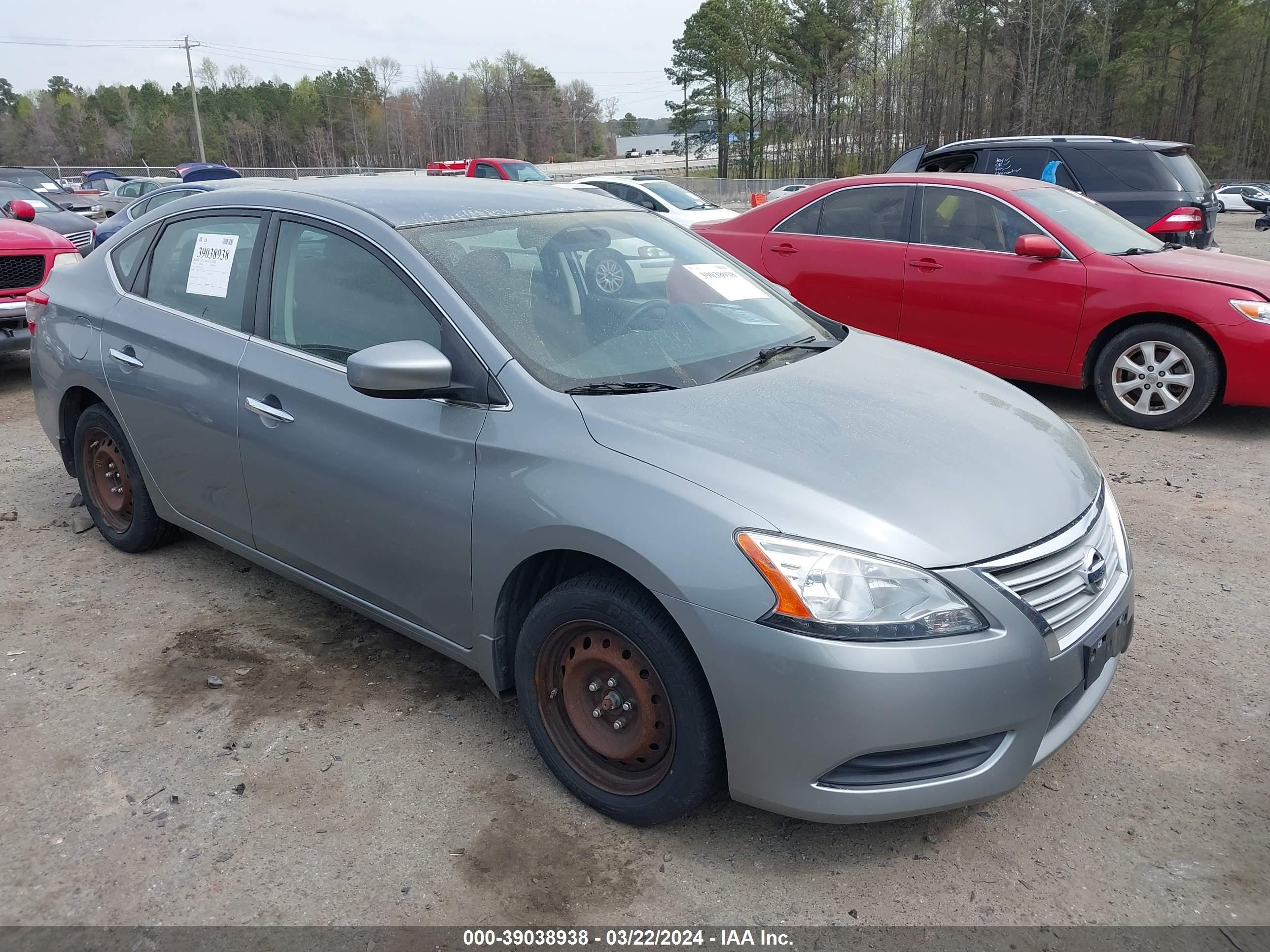 NISSAN SENTRA 2014 3n1ab7ap4ey295574