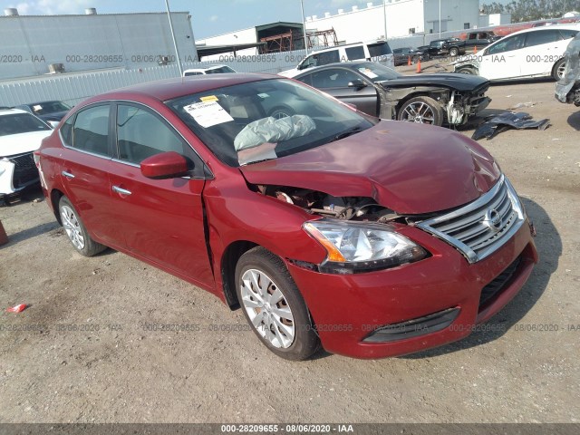 NISSAN SENTRA 2014 3n1ab7ap4ey318691