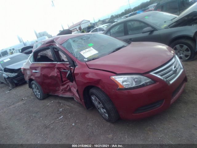 NISSAN SENTRA 2014 3n1ab7ap4ey321896