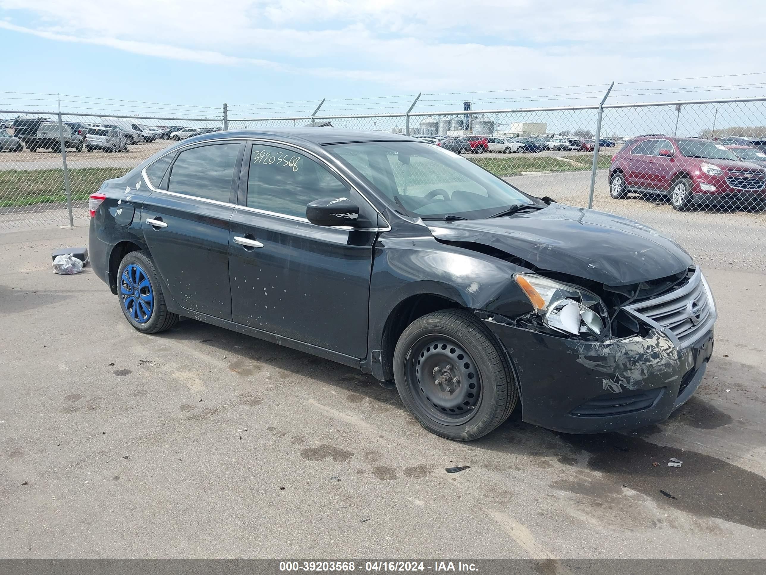 NISSAN SENTRA 2014 3n1ab7ap4ey329500