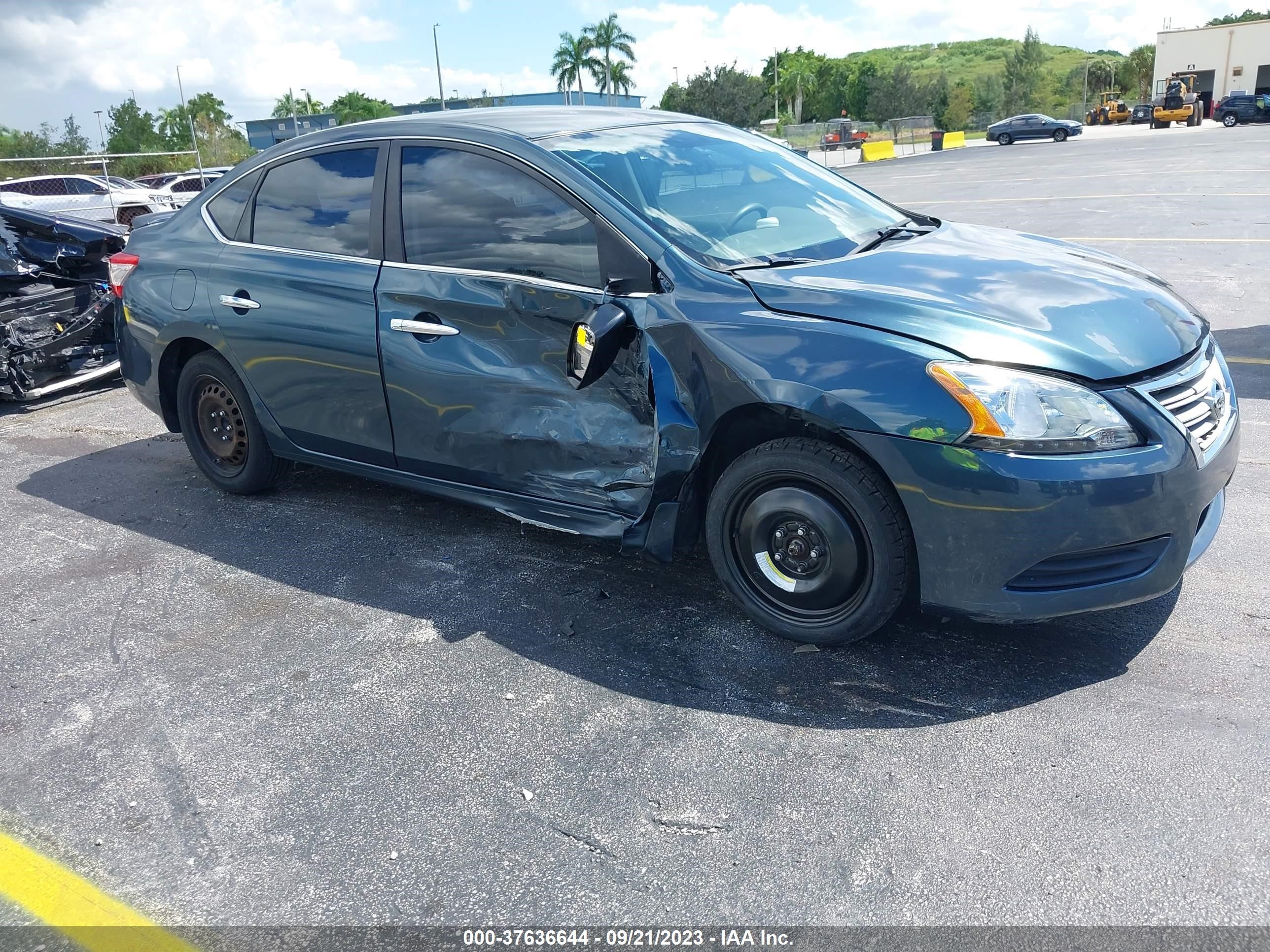 NISSAN SENTRA 2014 3n1ab7ap4ey337919