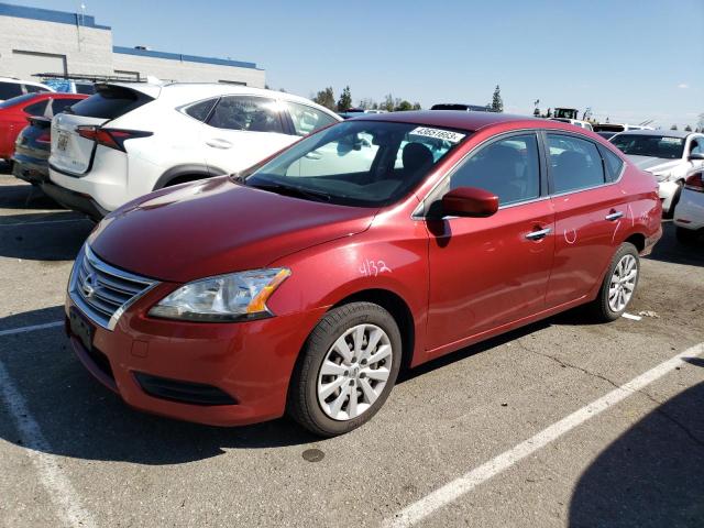 NISSAN SENTRA S 2015 3n1ab7ap4fl656137