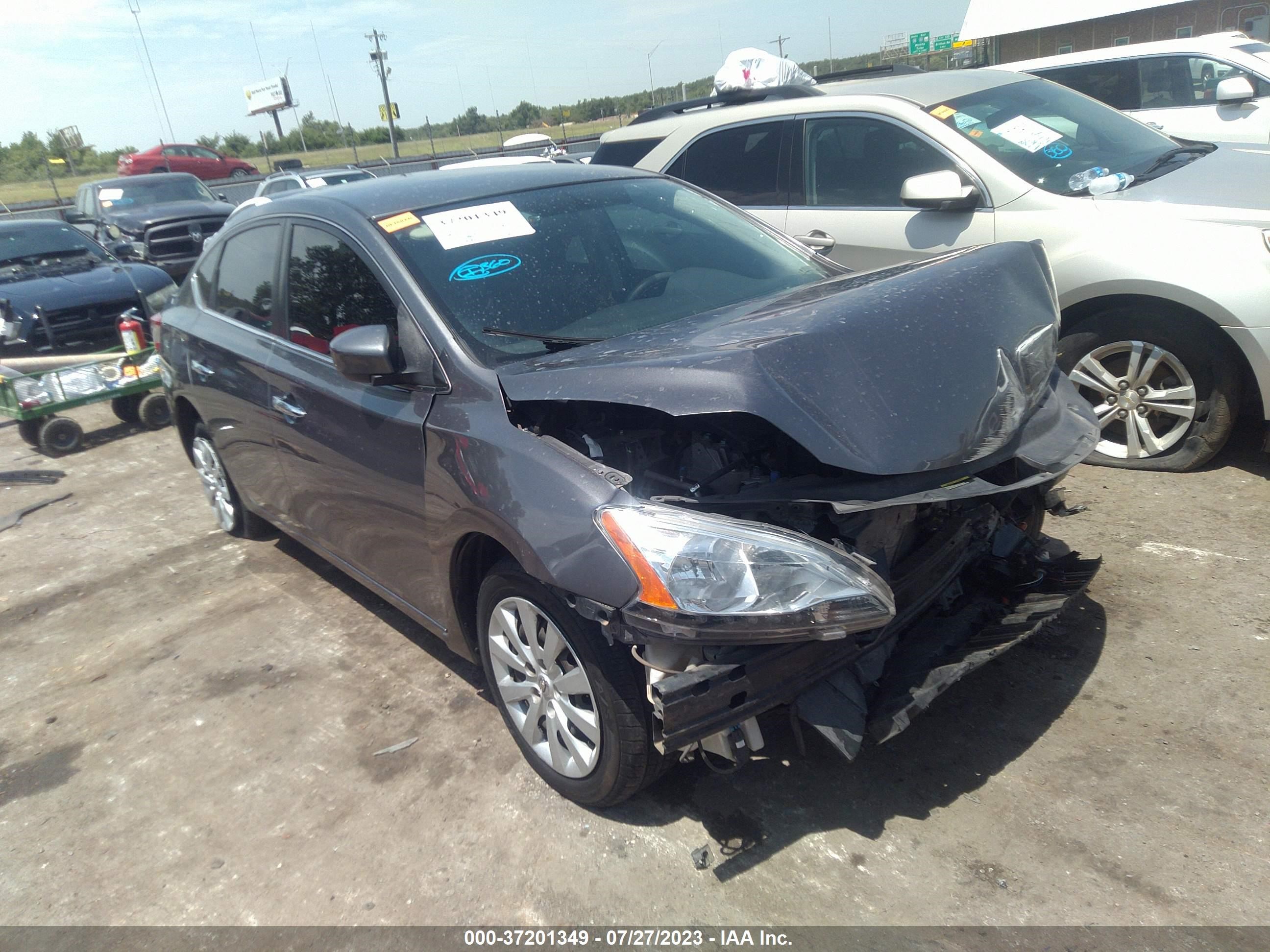 NISSAN SENTRA 2015 3n1ab7ap4fy237935