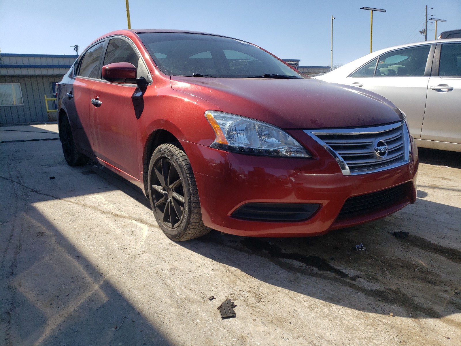 NISSAN SENTRA S 2015 3n1ab7ap4fy255951