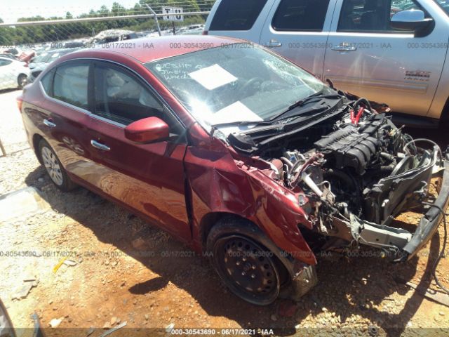 NISSAN SENTRA 2016 3n1ab7ap4gy243493