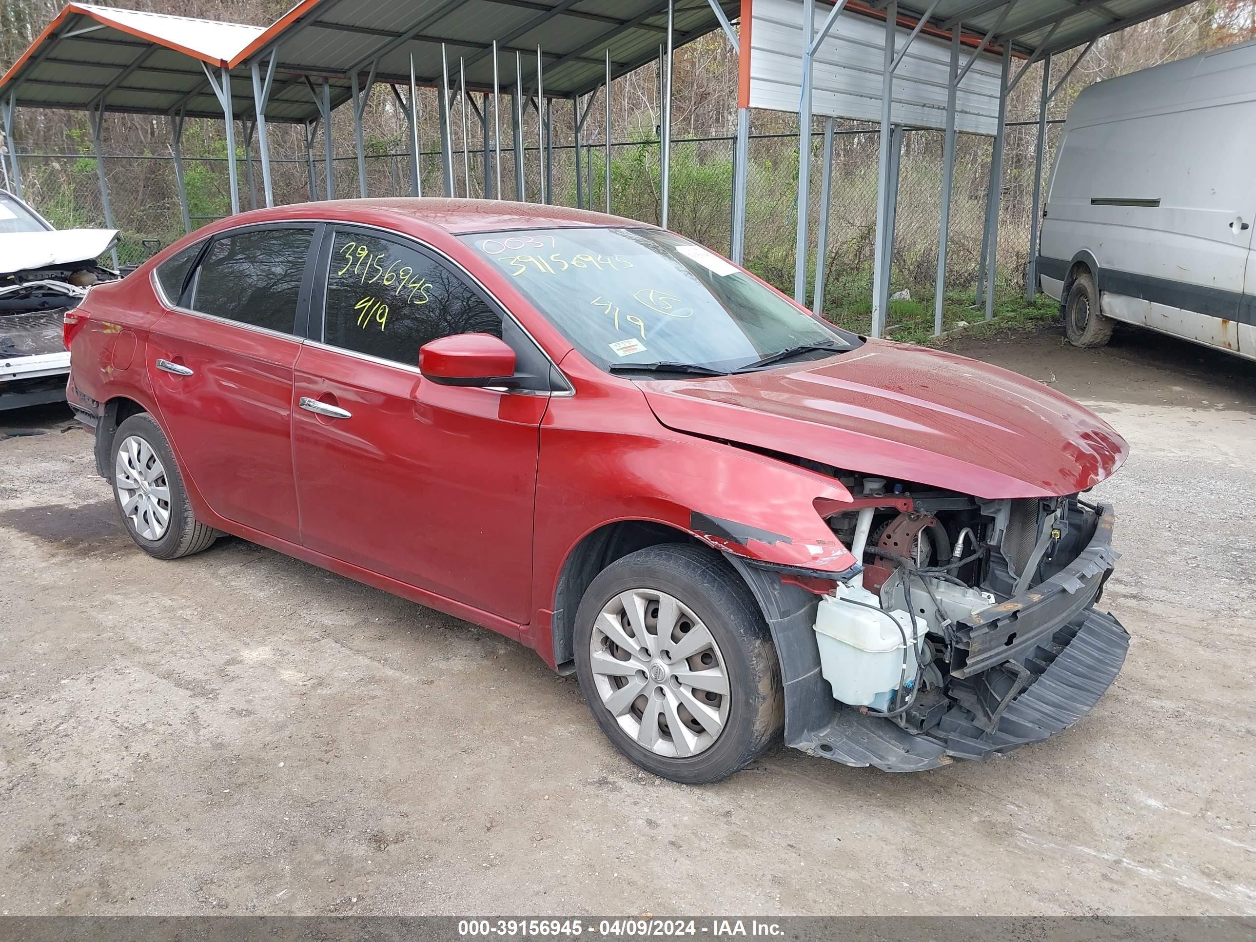 NISSAN SENTRA 2016 3n1ab7ap4gy255028