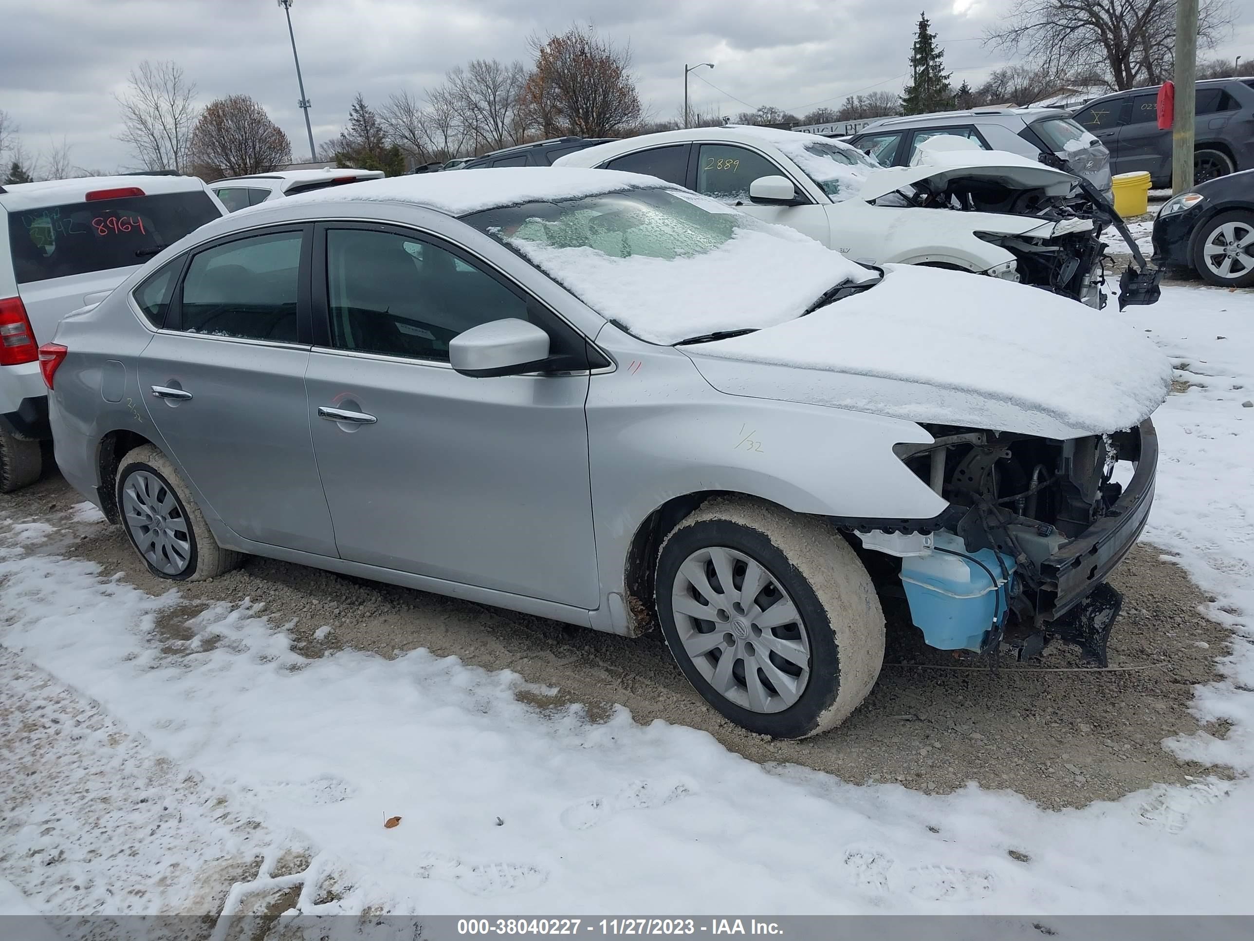 NISSAN SENTRA 2016 3n1ab7ap4gy257362