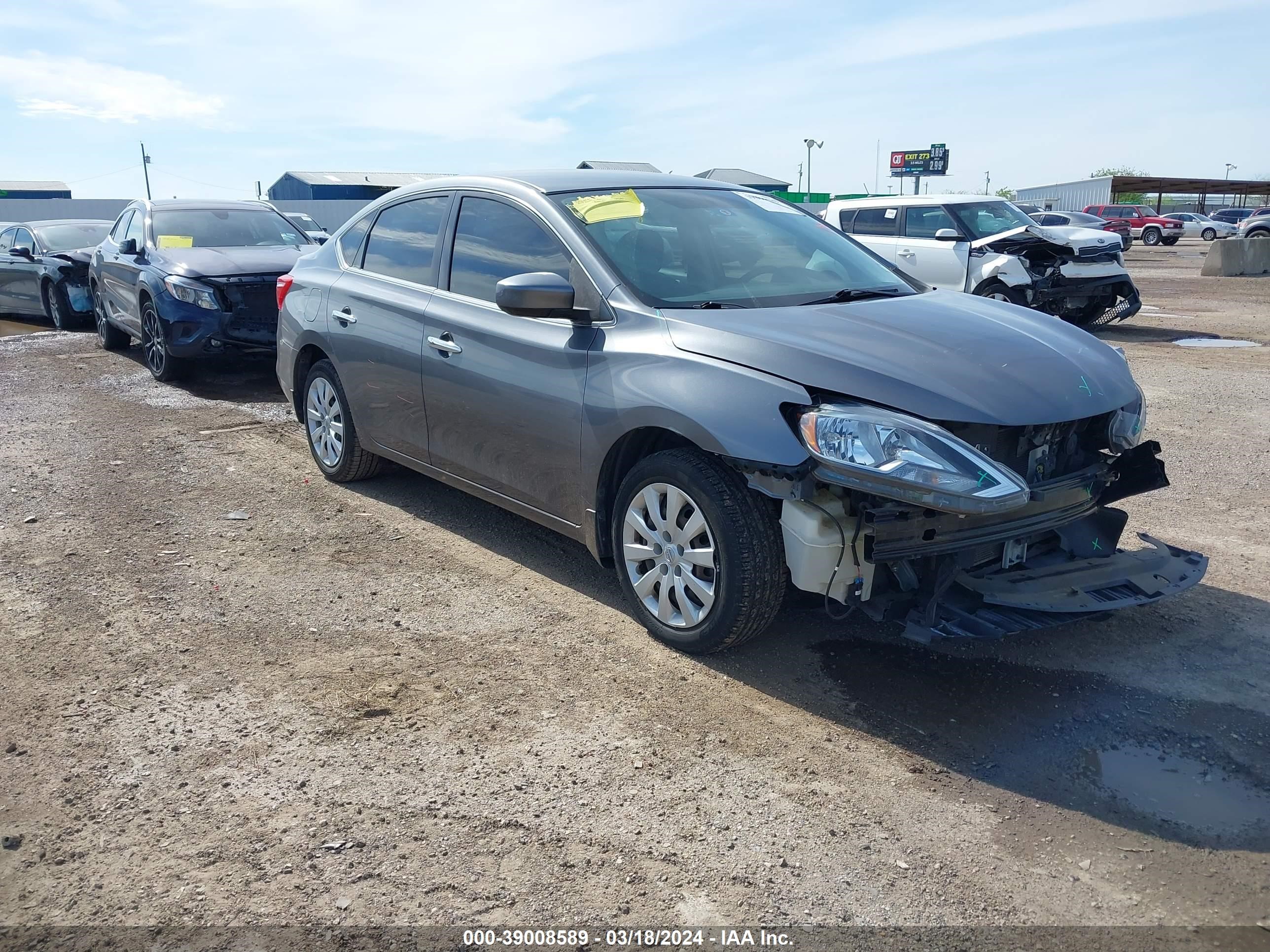 NISSAN SENTRA 2017 3n1ab7ap4hl722656