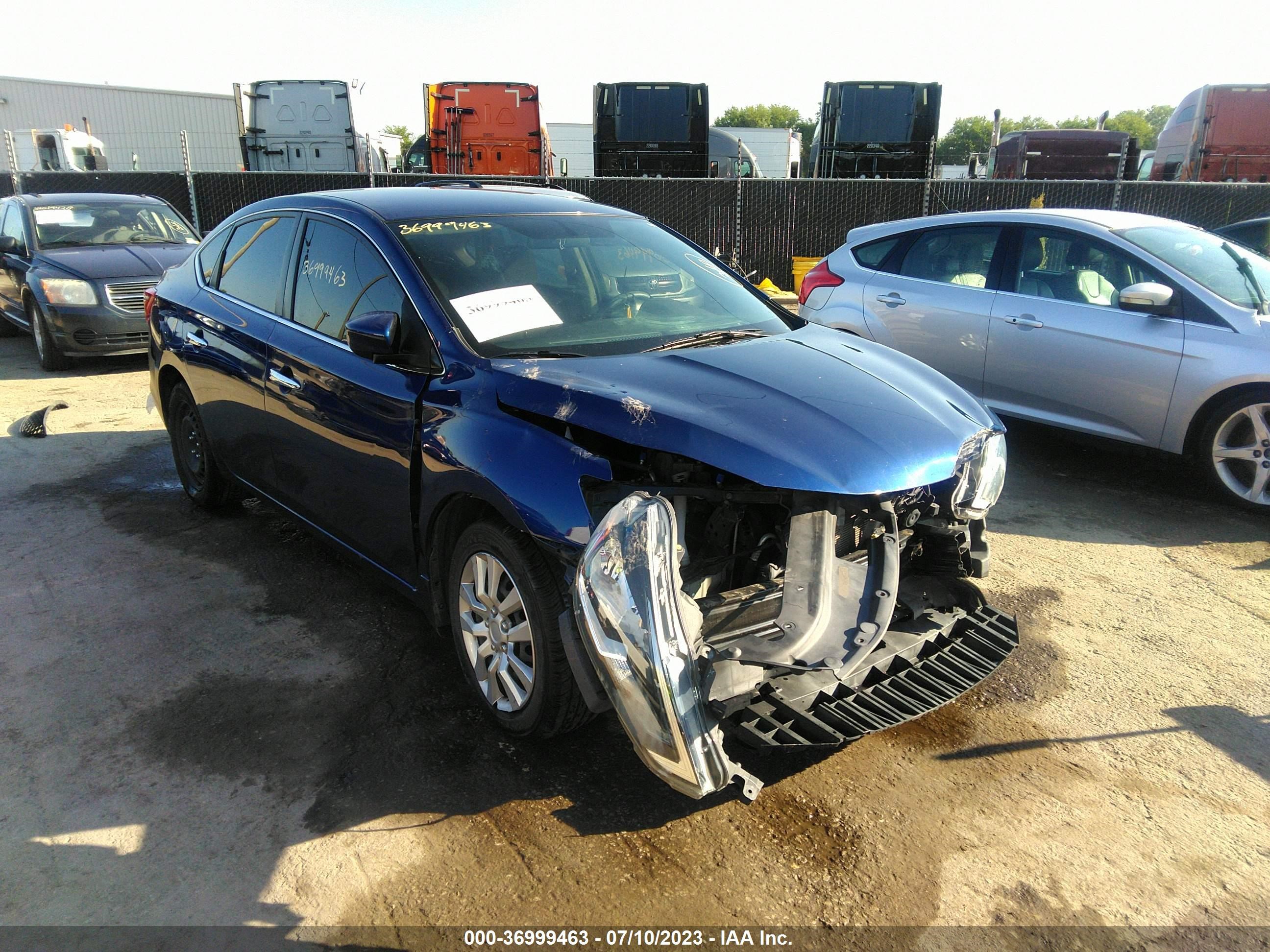 NISSAN SENTRA 2017 3n1ab7ap4hy288581