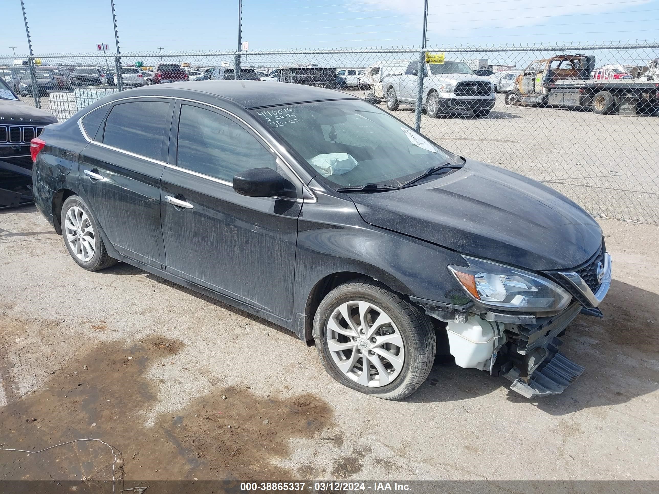 NISSAN SENTRA 2018 3n1ab7ap4jl646703