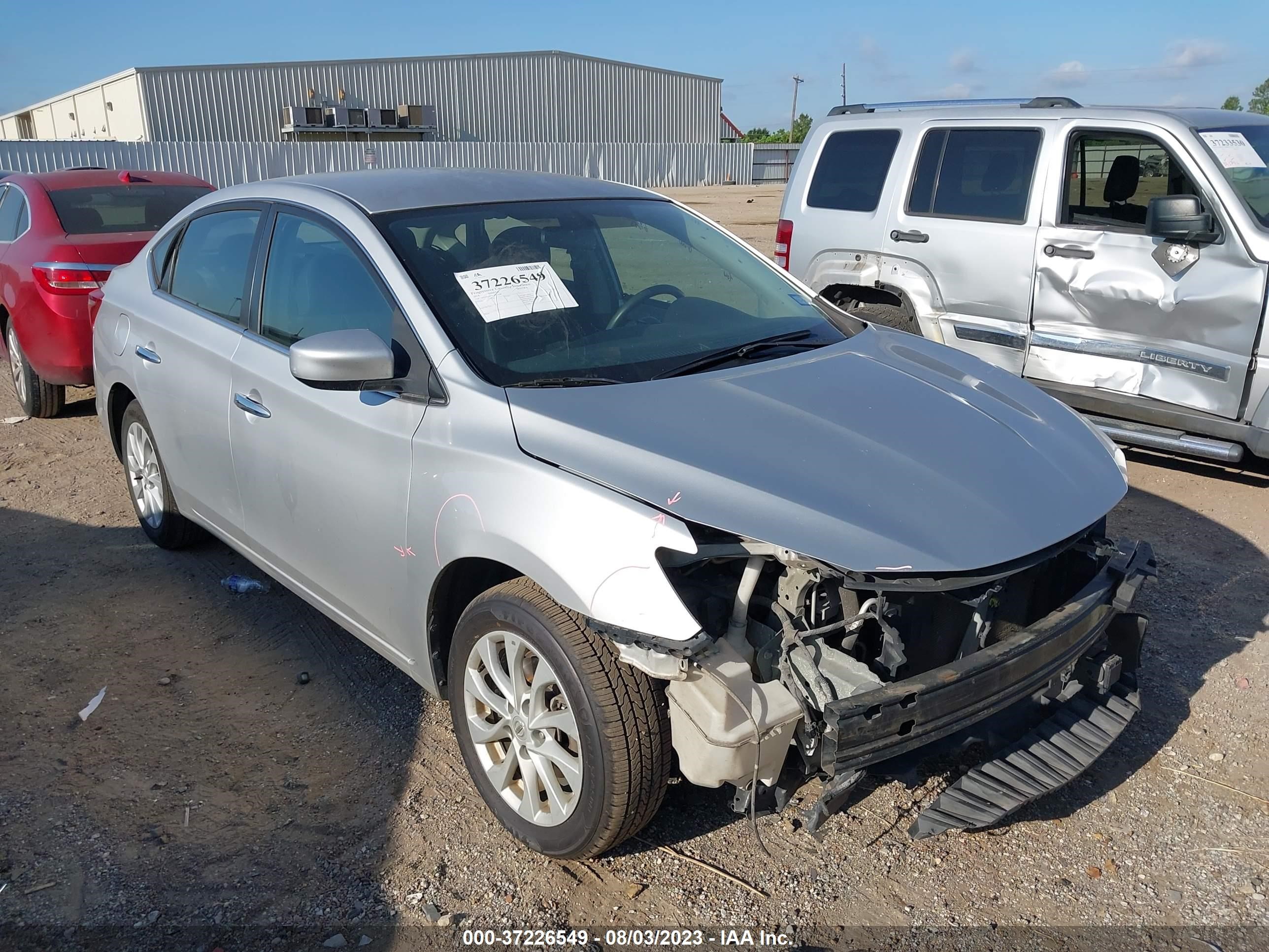 NISSAN SENTRA 2018 3n1ab7ap4jy227298