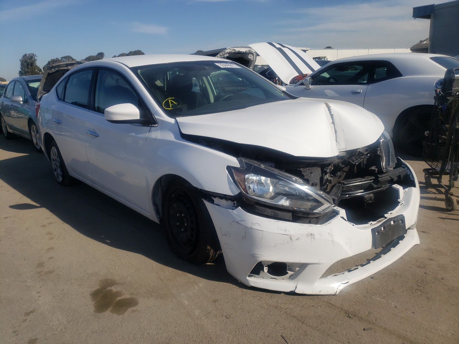 NISSAN SENTRA S 2018 3n1ab7ap4jy244134