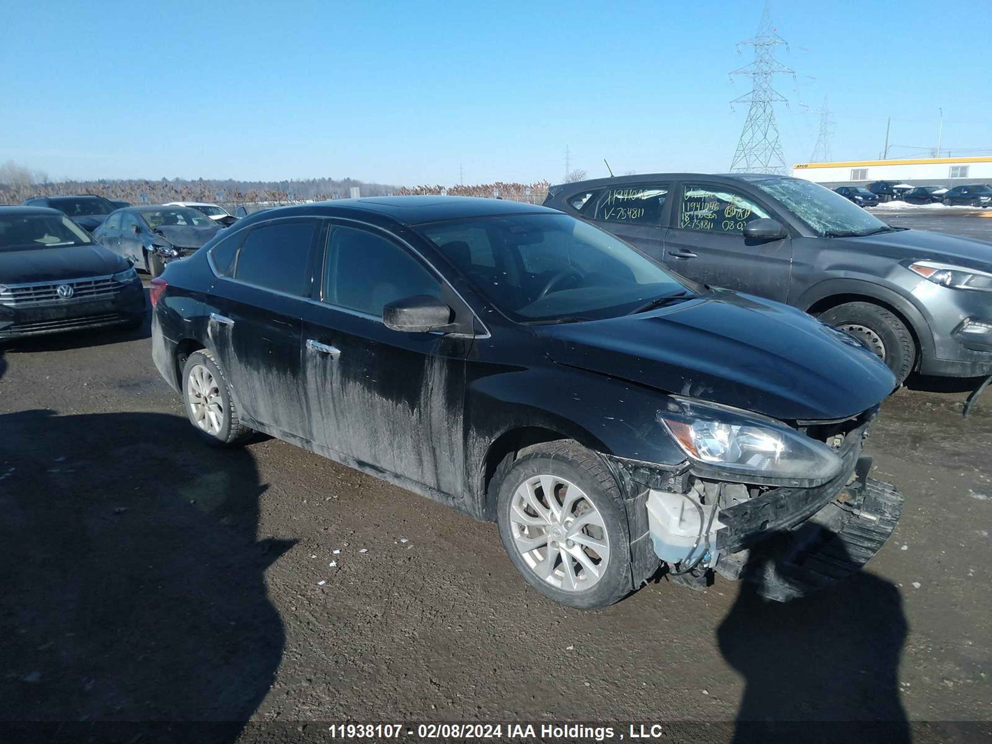 NISSAN SENTRA 2018 3n1ab7ap4jy315641