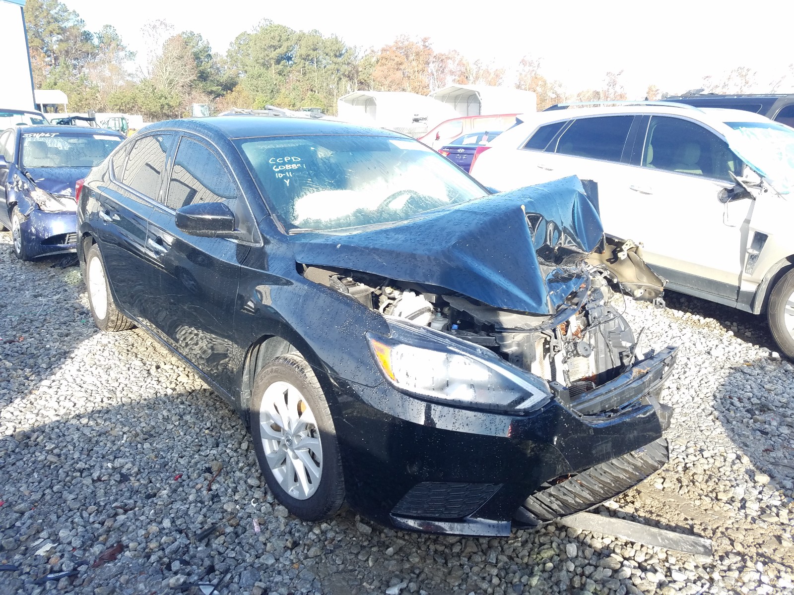 NISSAN SENTRA S 2019 3n1ab7ap4kl608891