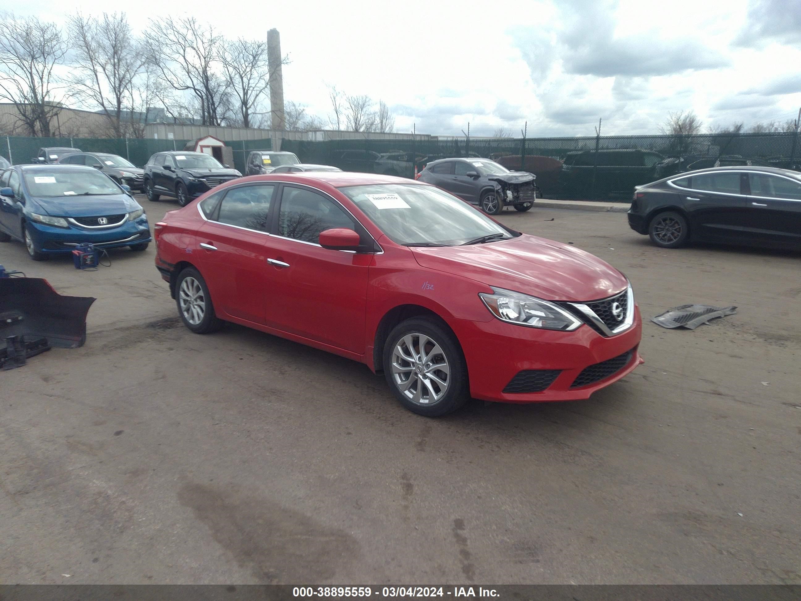 NISSAN SENTRA 2019 3n1ab7ap4ky267950