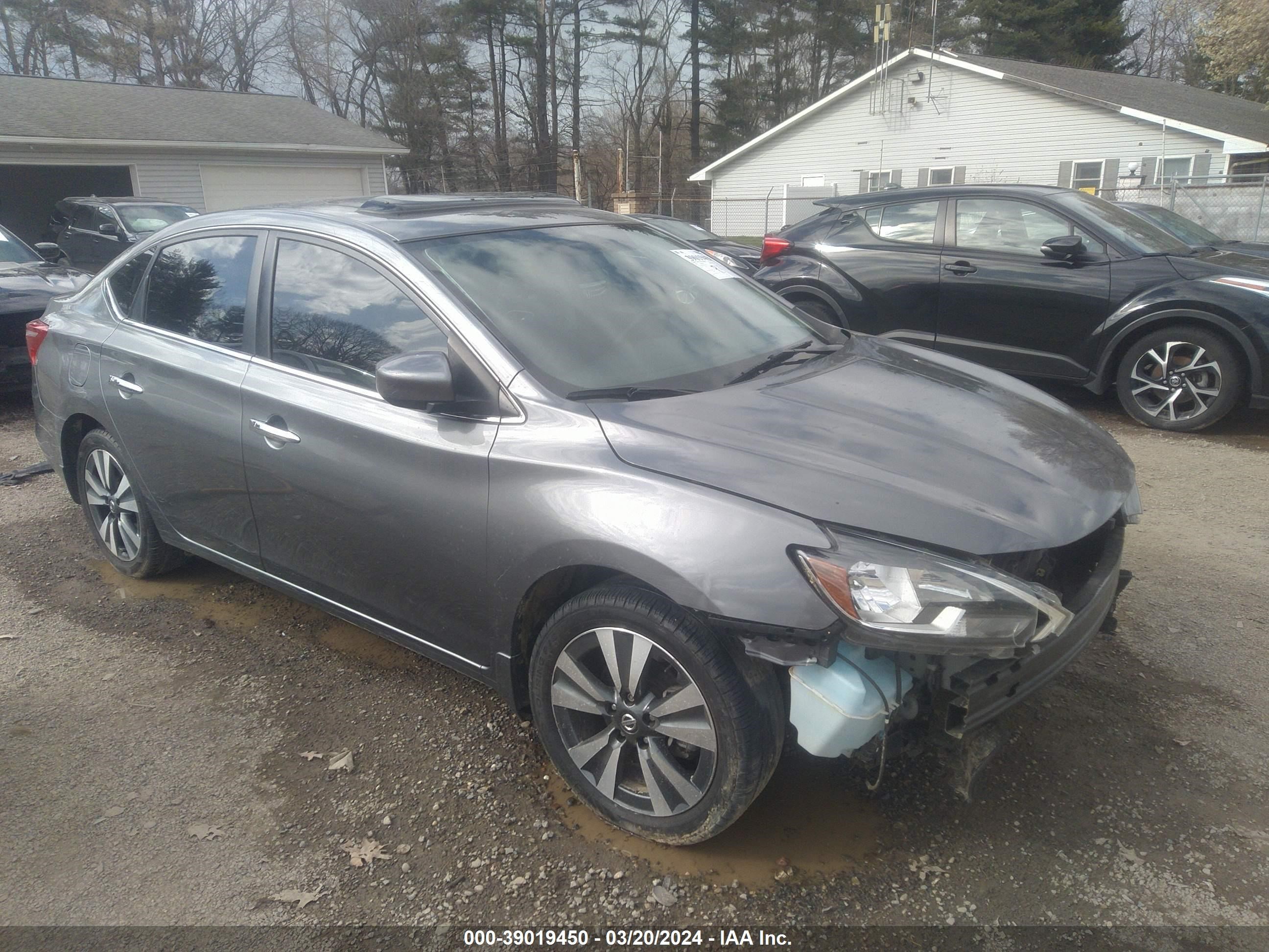 NISSAN SENTRA 2019 3n1ab7ap4ky335485