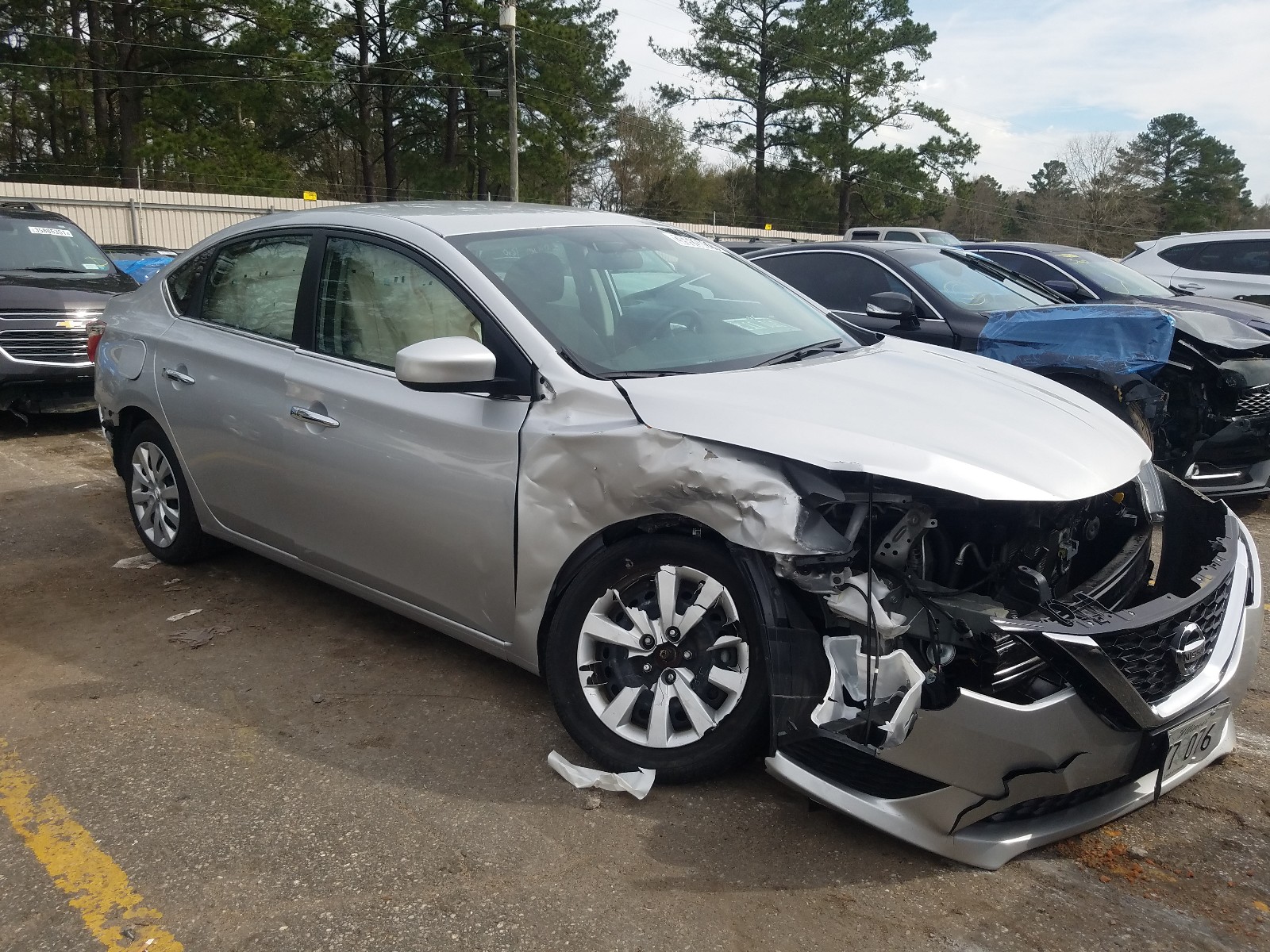 NISSAN SENTRA S 2019 3n1ab7ap4ky341190