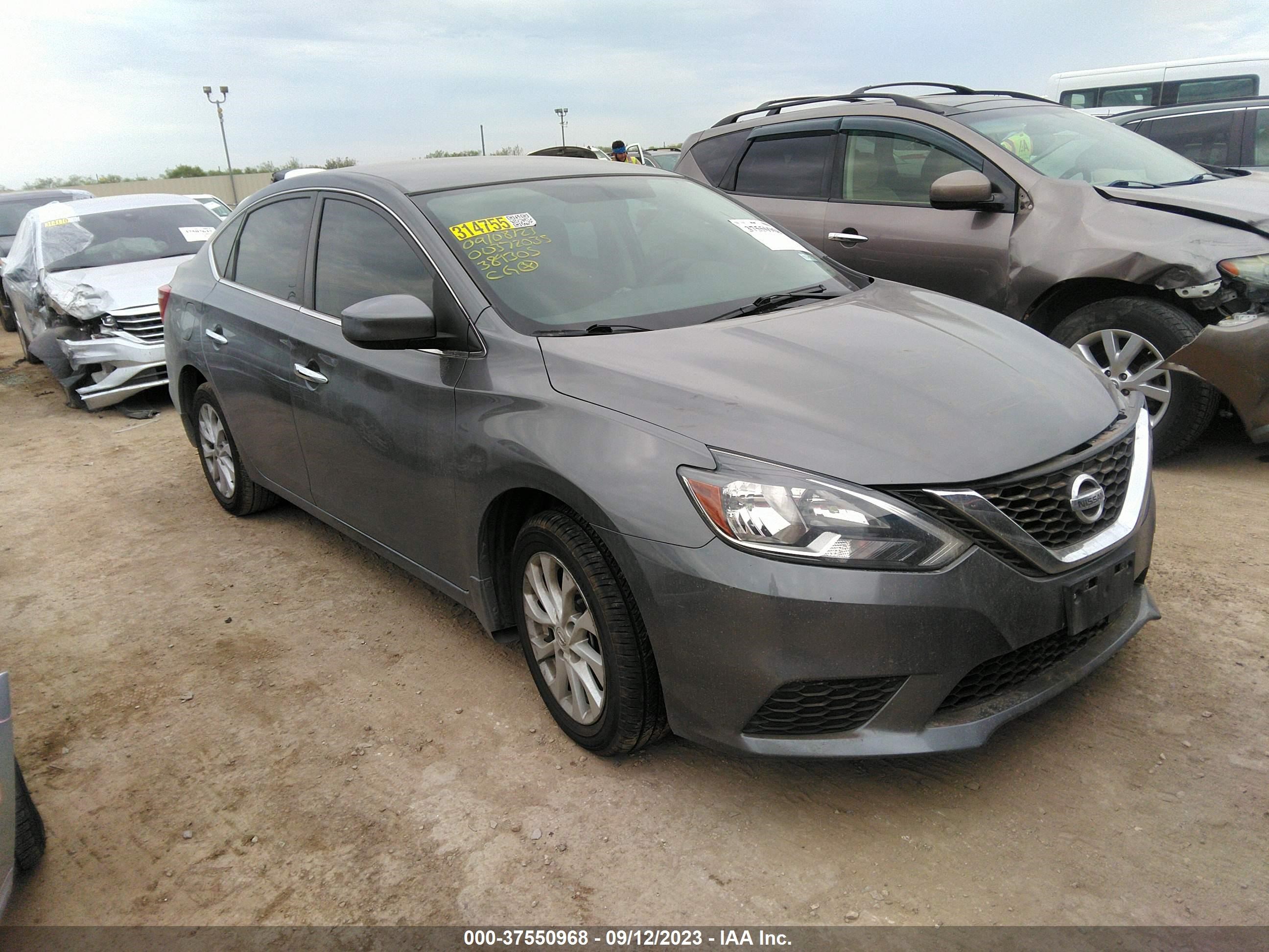 NISSAN SENTRA 2019 3n1ab7ap4ky389305