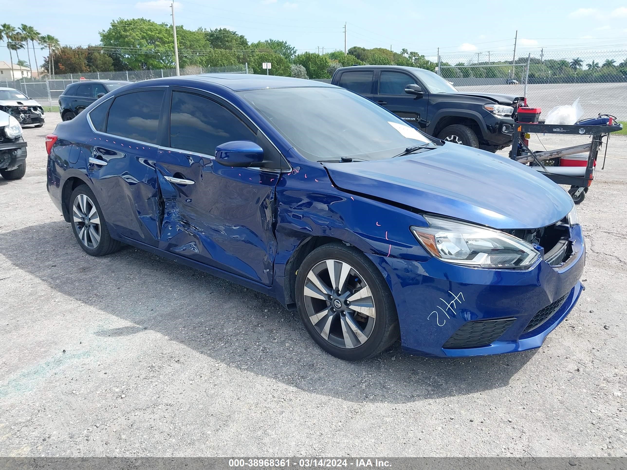 NISSAN SENTRA 2019 3n1ab7ap4ky427986