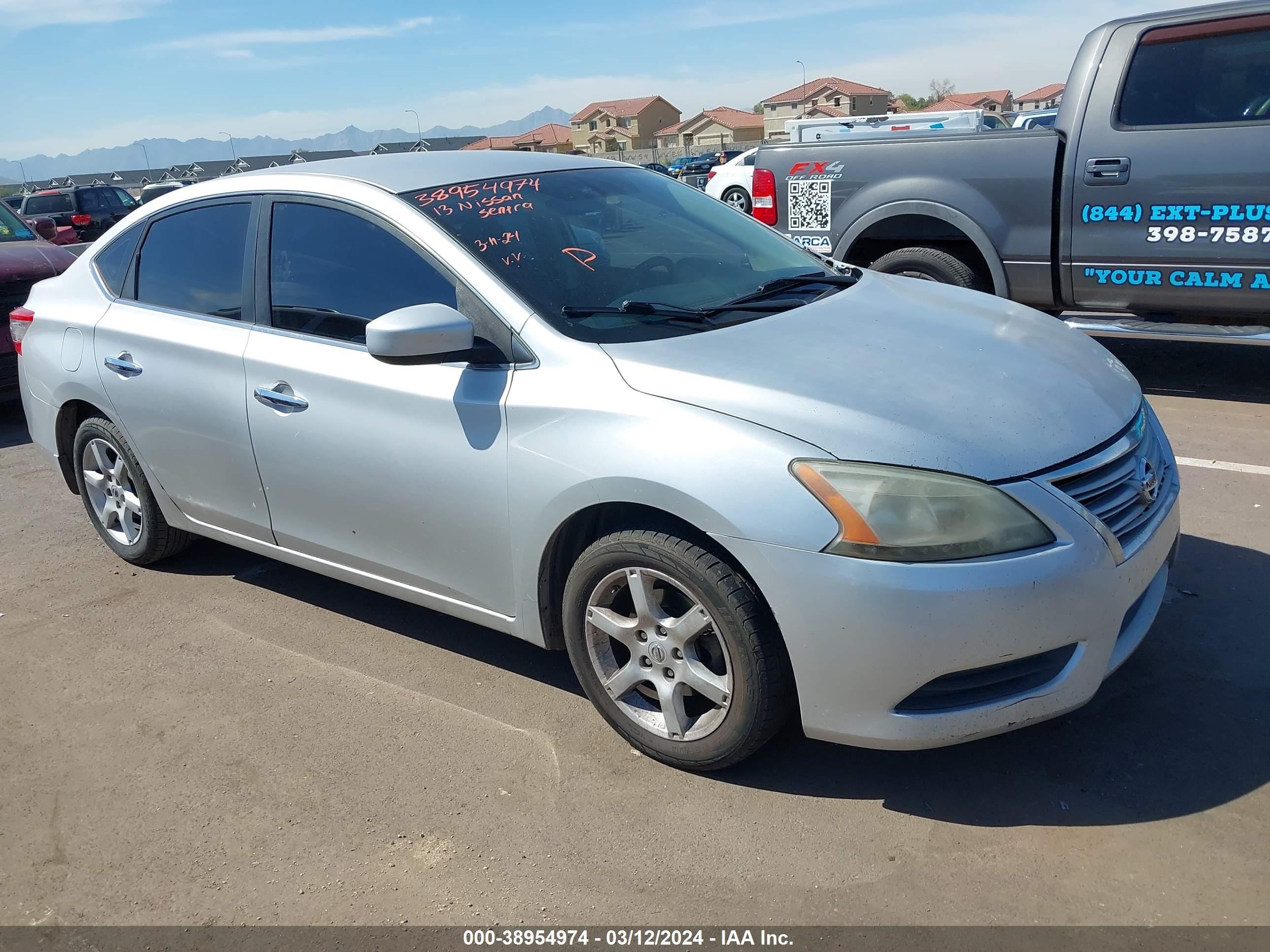 NISSAN SENTRA 2013 3n1ab7ap5dl708923