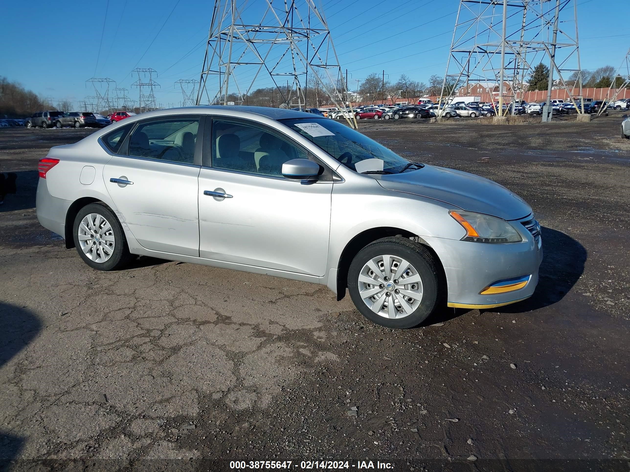 NISSAN SENTRA 2013 3n1ab7ap5dl791012