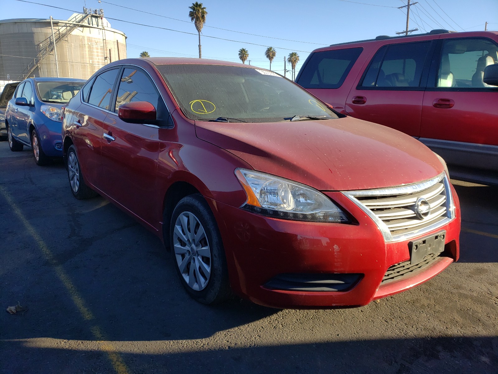 NISSAN SENTRA S 2014 3n1ab7ap5el610427