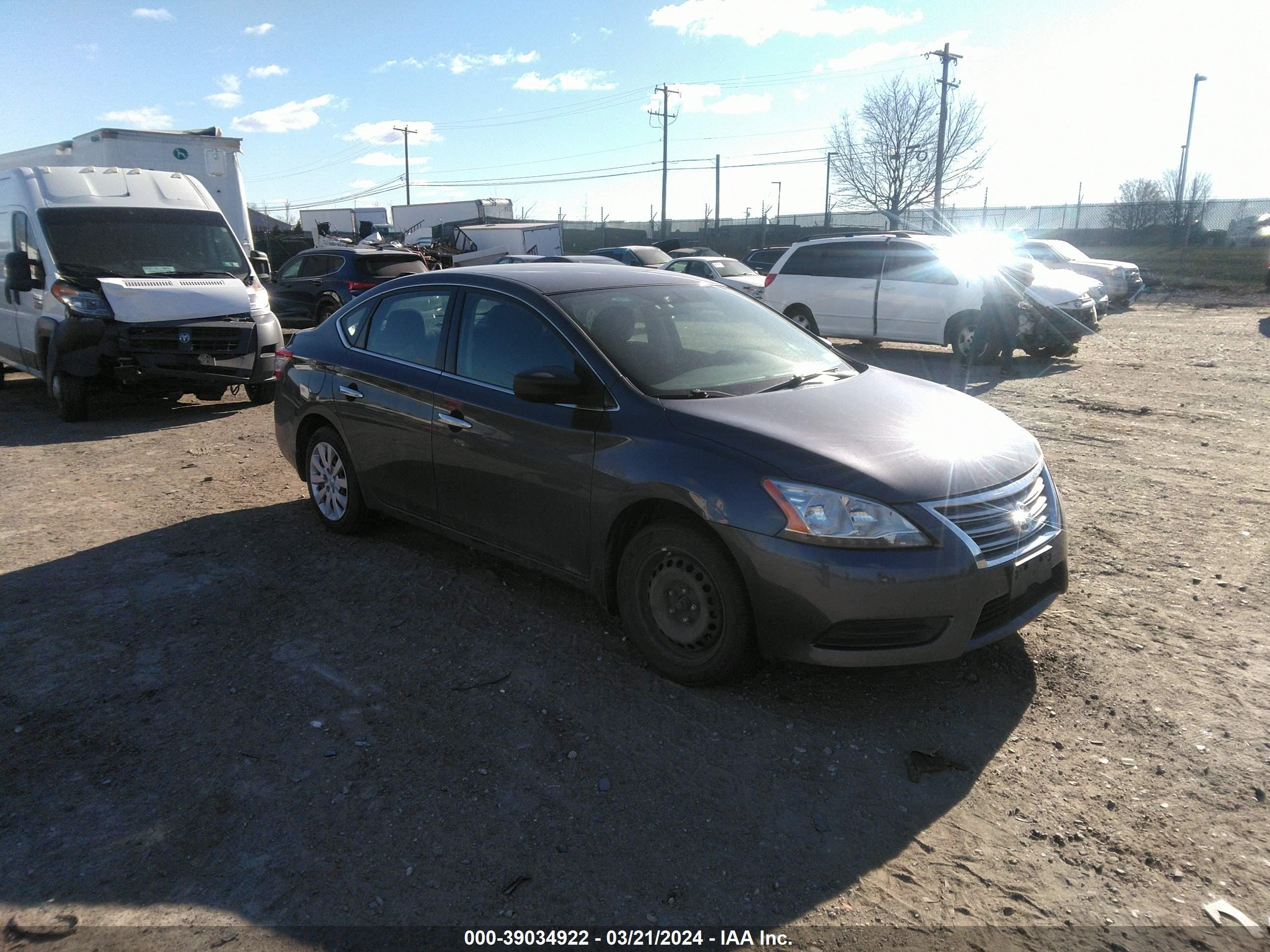 NISSAN SENTRA 2014 3n1ab7ap5el621055