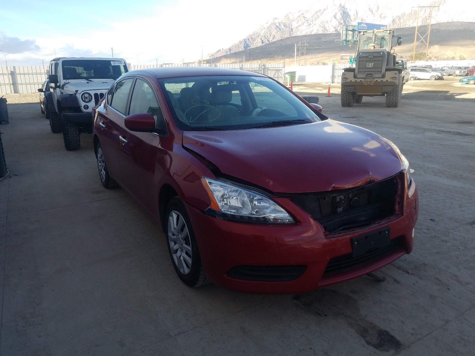 NISSAN SENTRA S 2014 3n1ab7ap5el621704