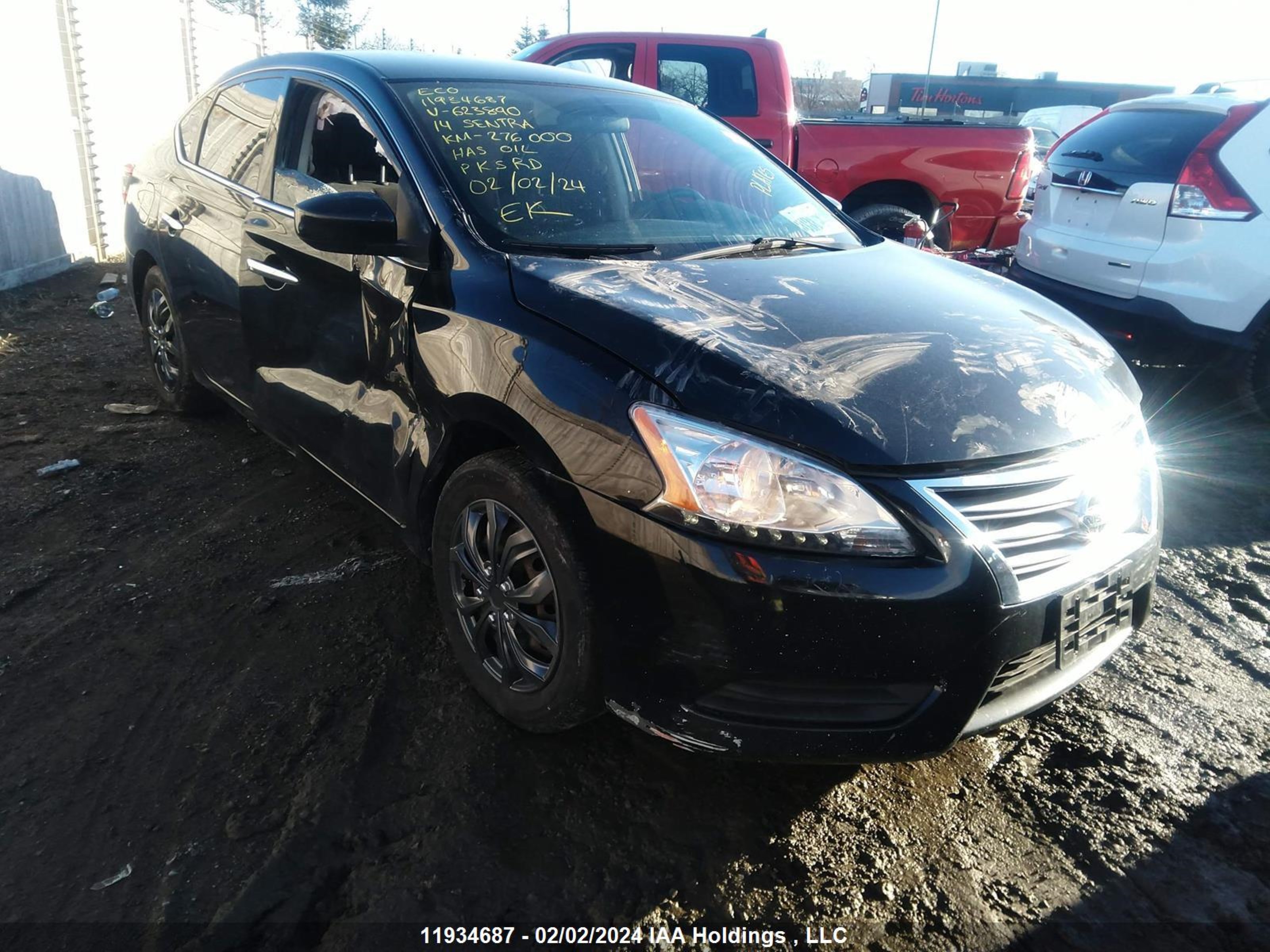 NISSAN SENTRA 2014 3n1ab7ap5el623890