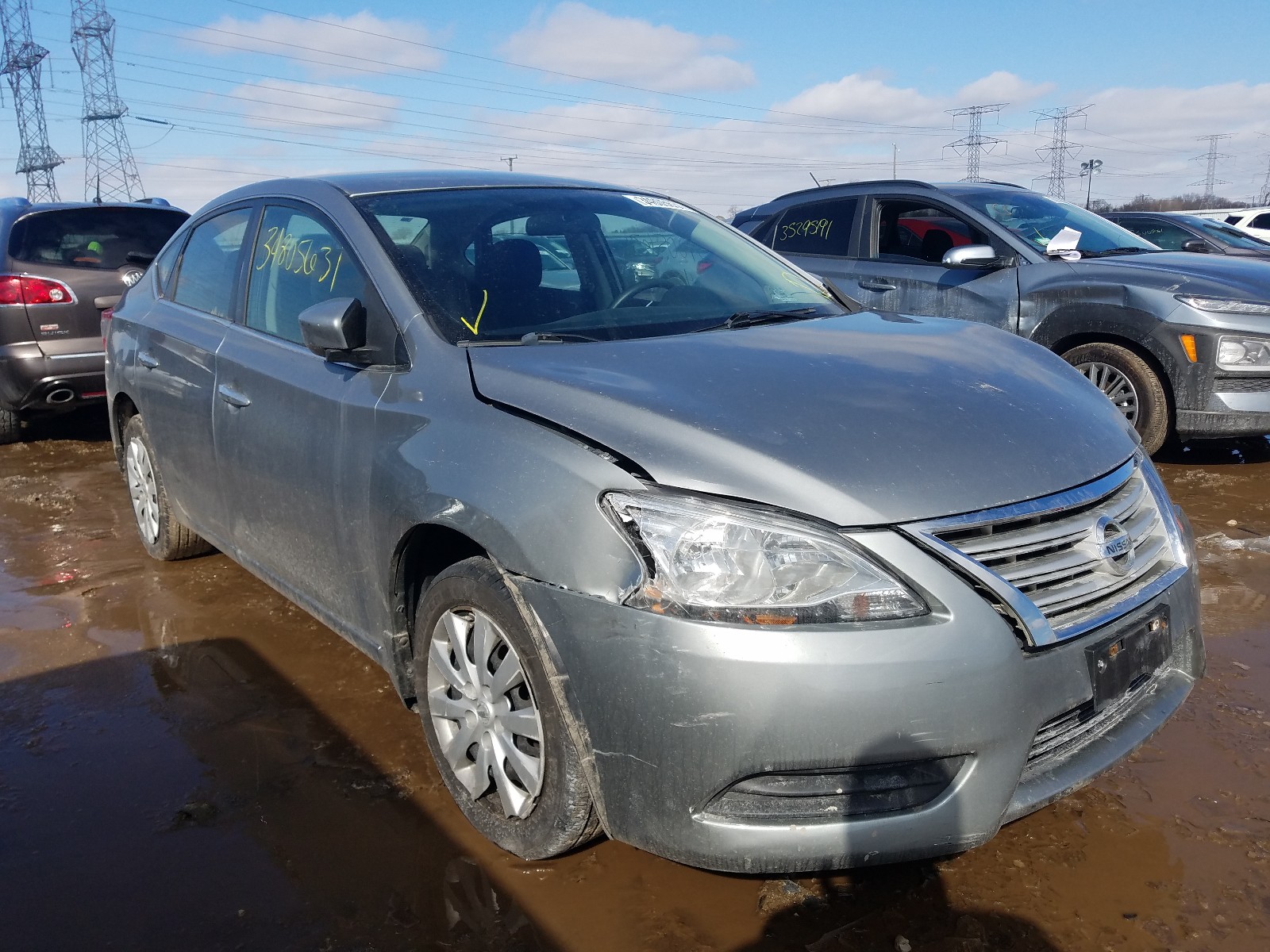 NISSAN SENTRA S 2014 3n1ab7ap5el675567