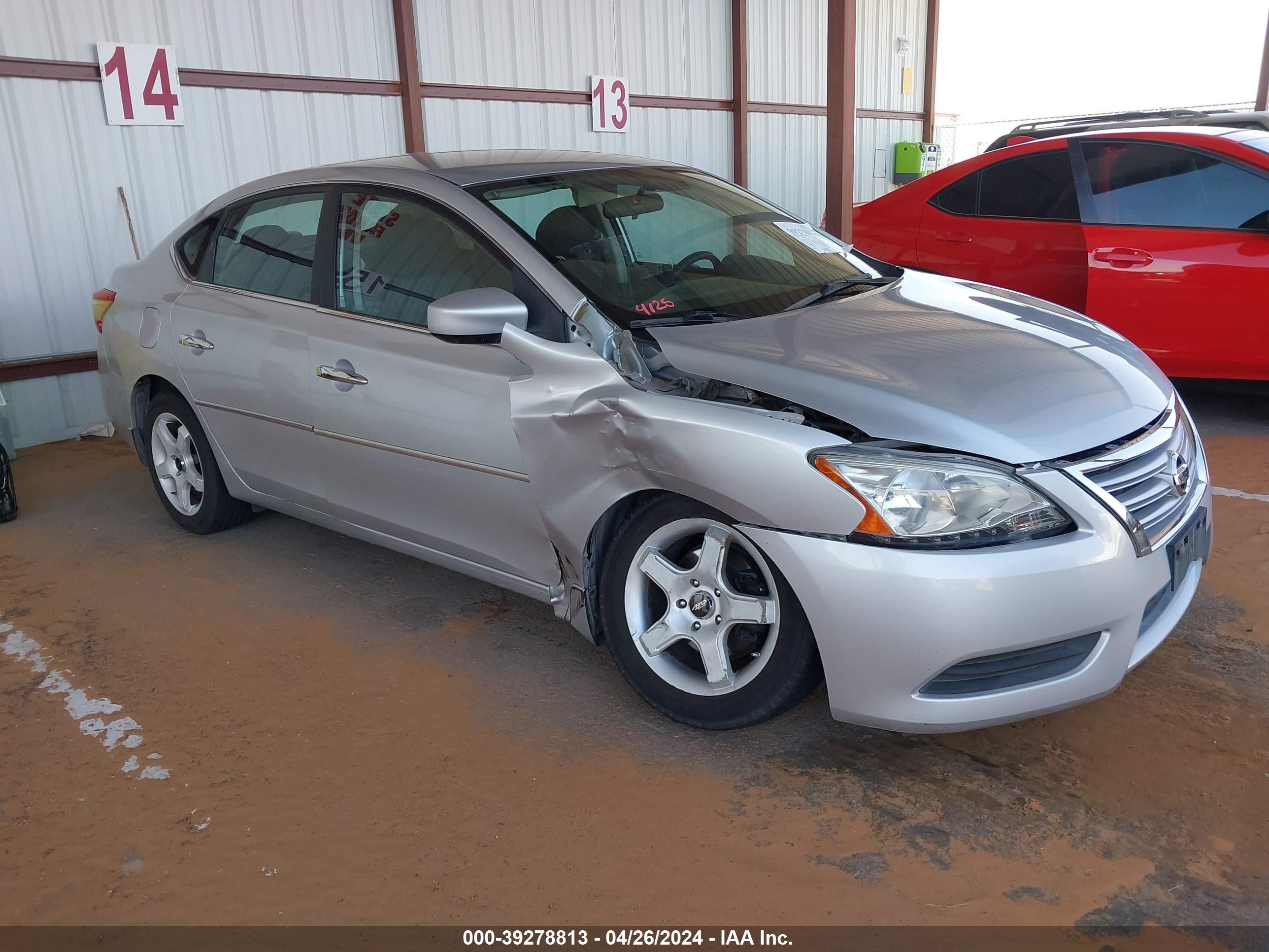 NISSAN SENTRA 2014 3n1ab7ap5ey201668