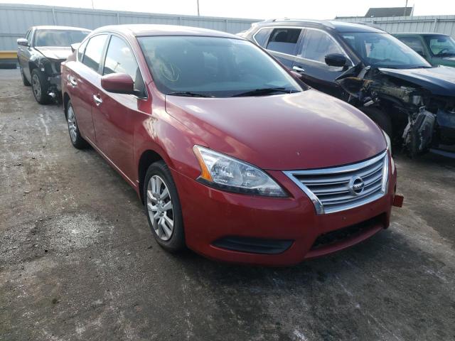 NISSAN SENTRA S 2014 3n1ab7ap5ey253124