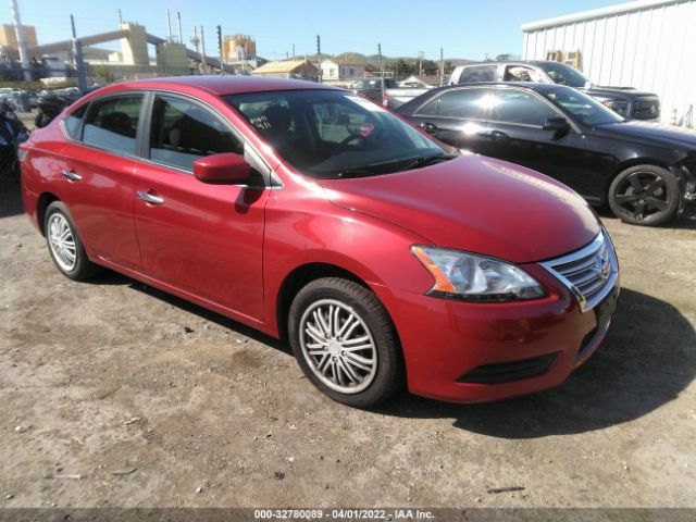 NISSAN SENTRA 2014 3n1ab7ap5ey261420